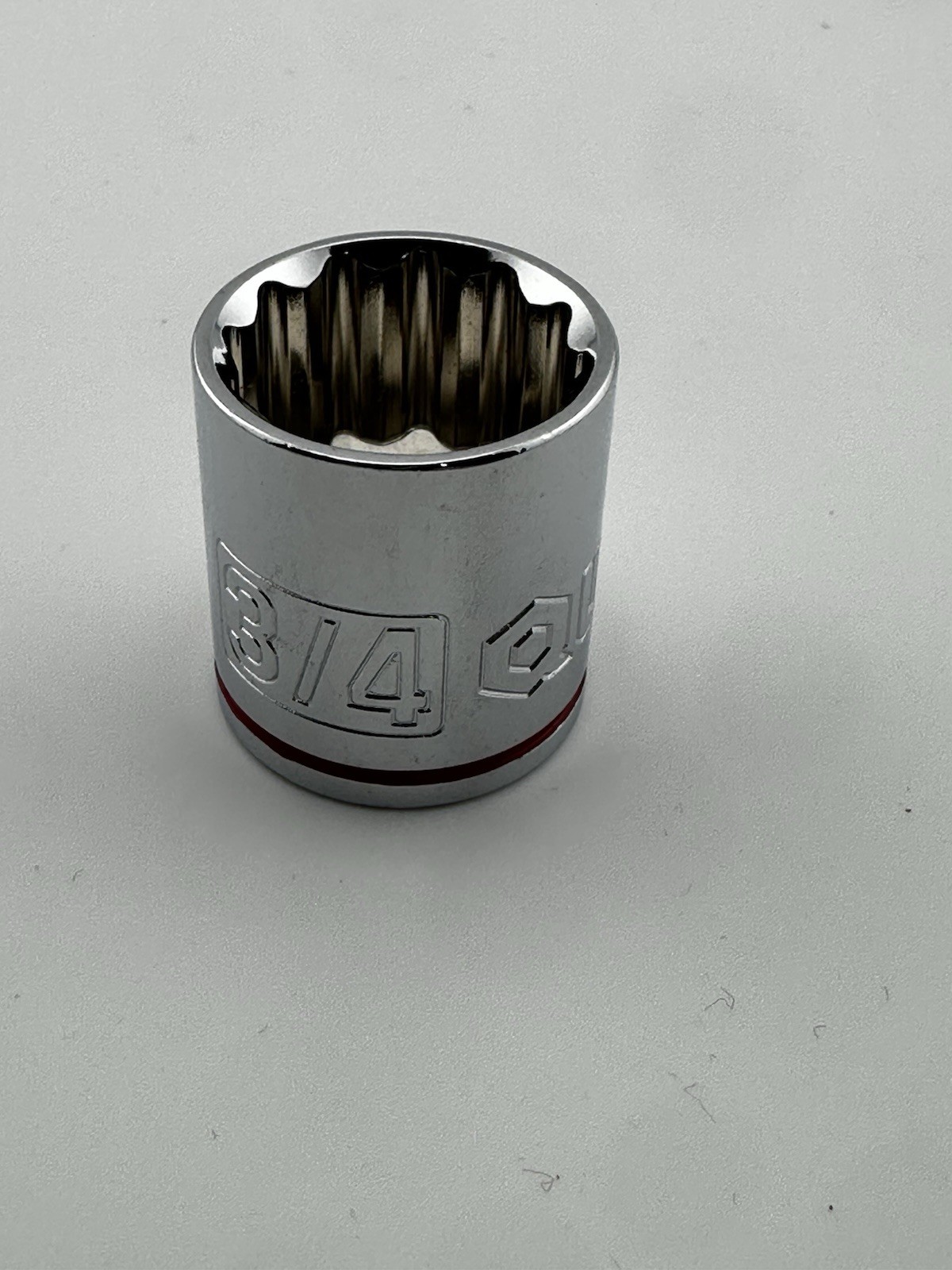 Quinn 3/4″ x 3/8″ Drive. Standard Socket 12 Point. New. 0533