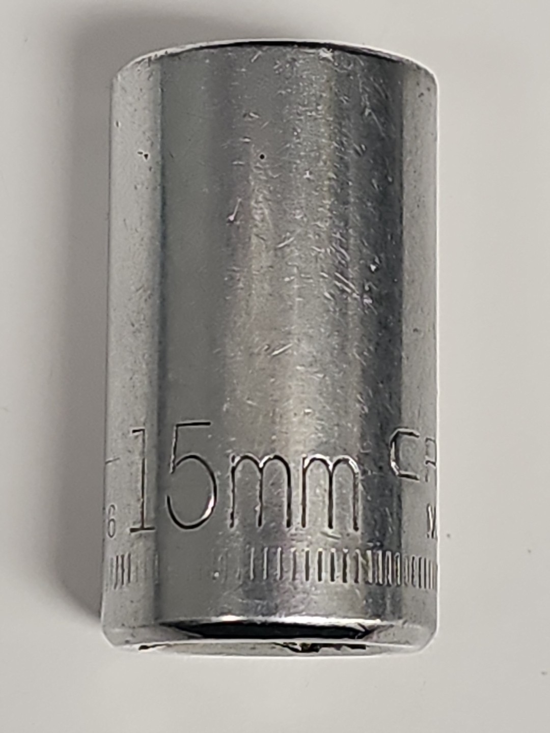 Craftsman 44236 15MM 12 Point 1/2″ Drive Shallow Well Socket -G- USA 🇺🇸