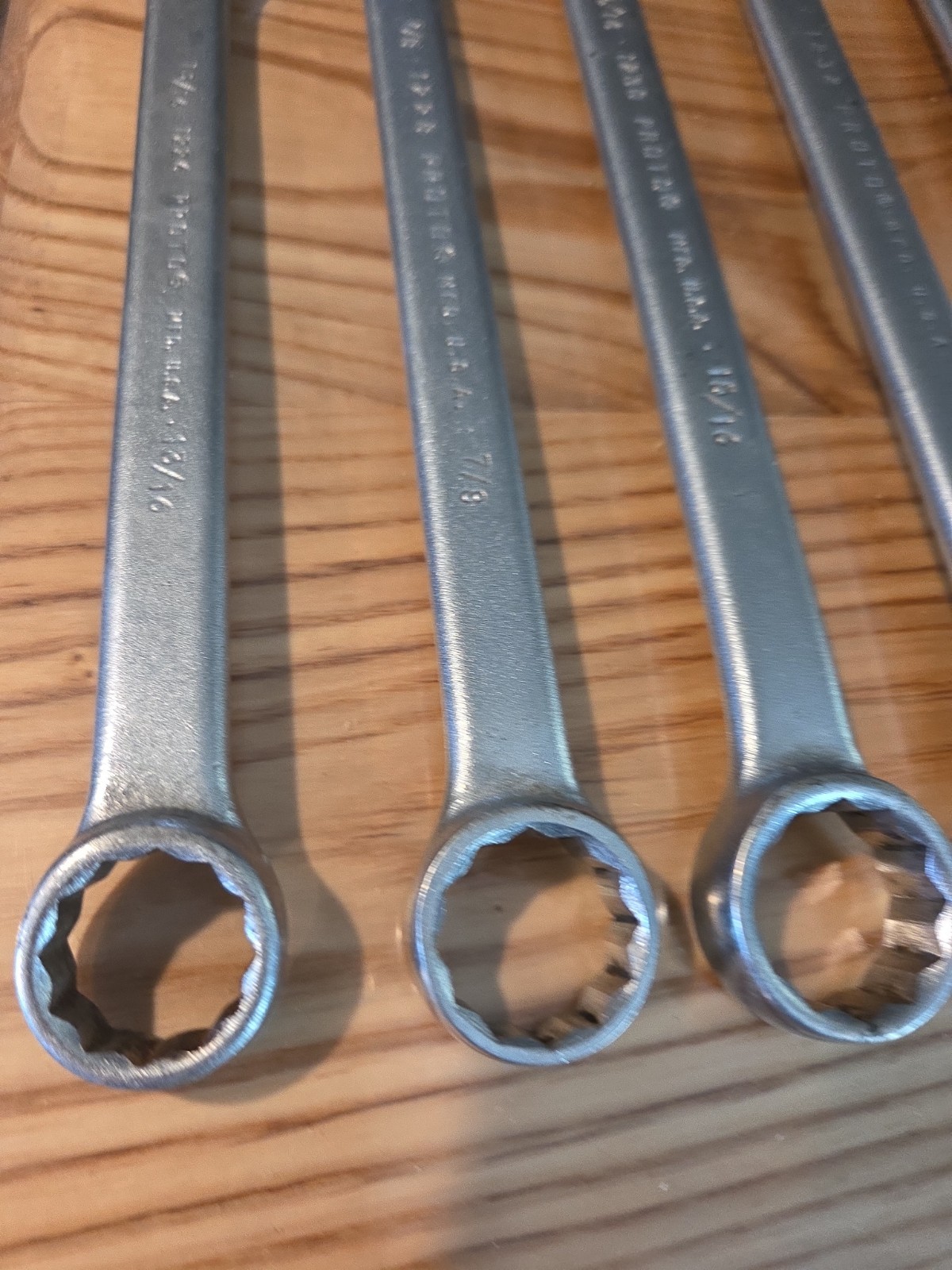 PROTO Professional Combination Wrenches SET 1-1/8″ 1-1/16″ 1″ 15/16″ 7/8″ 13/16″