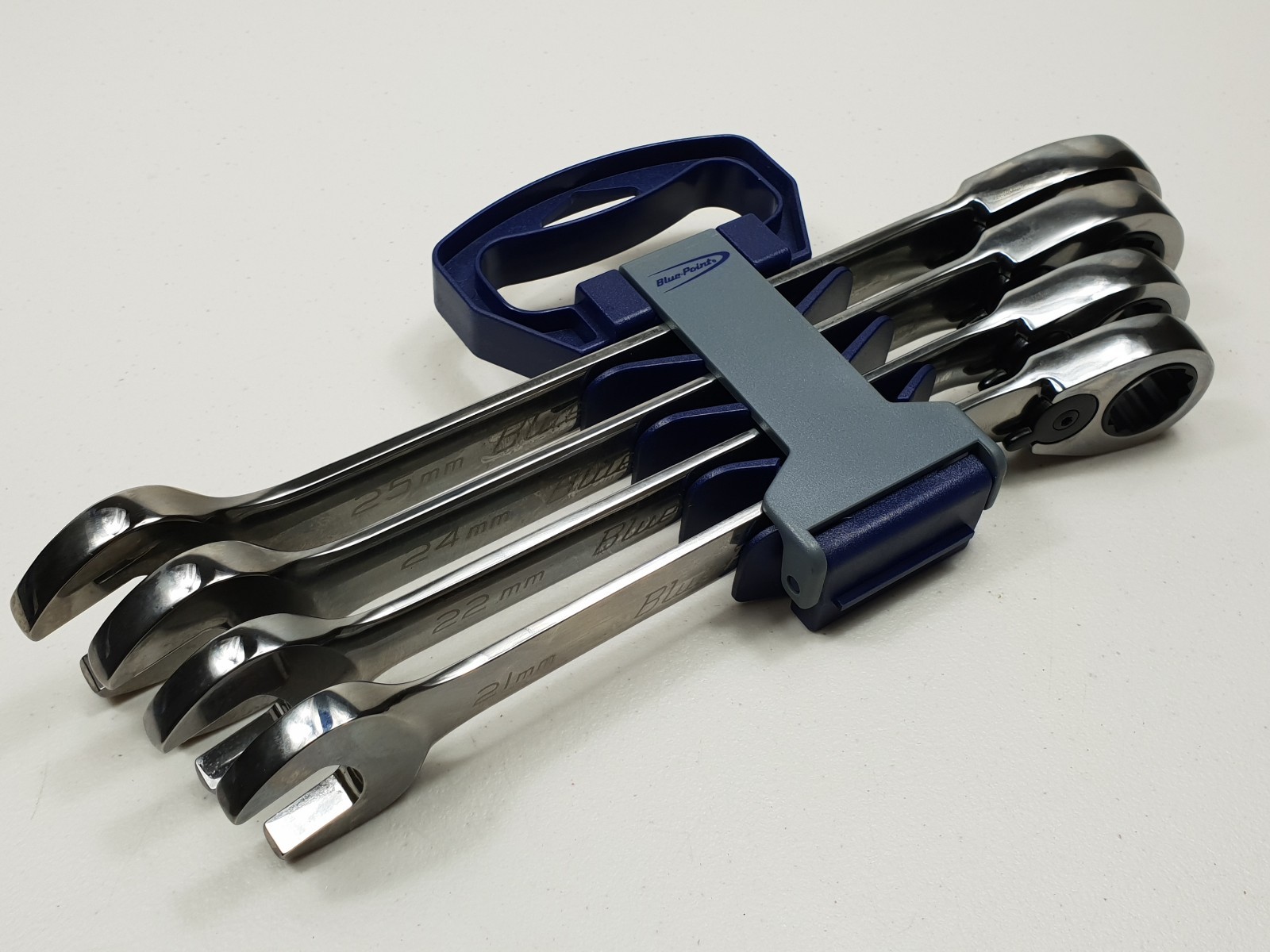 Blue Point 21-25mm Ratchet Spanner Set BOERM704 – As sold by Snap On.