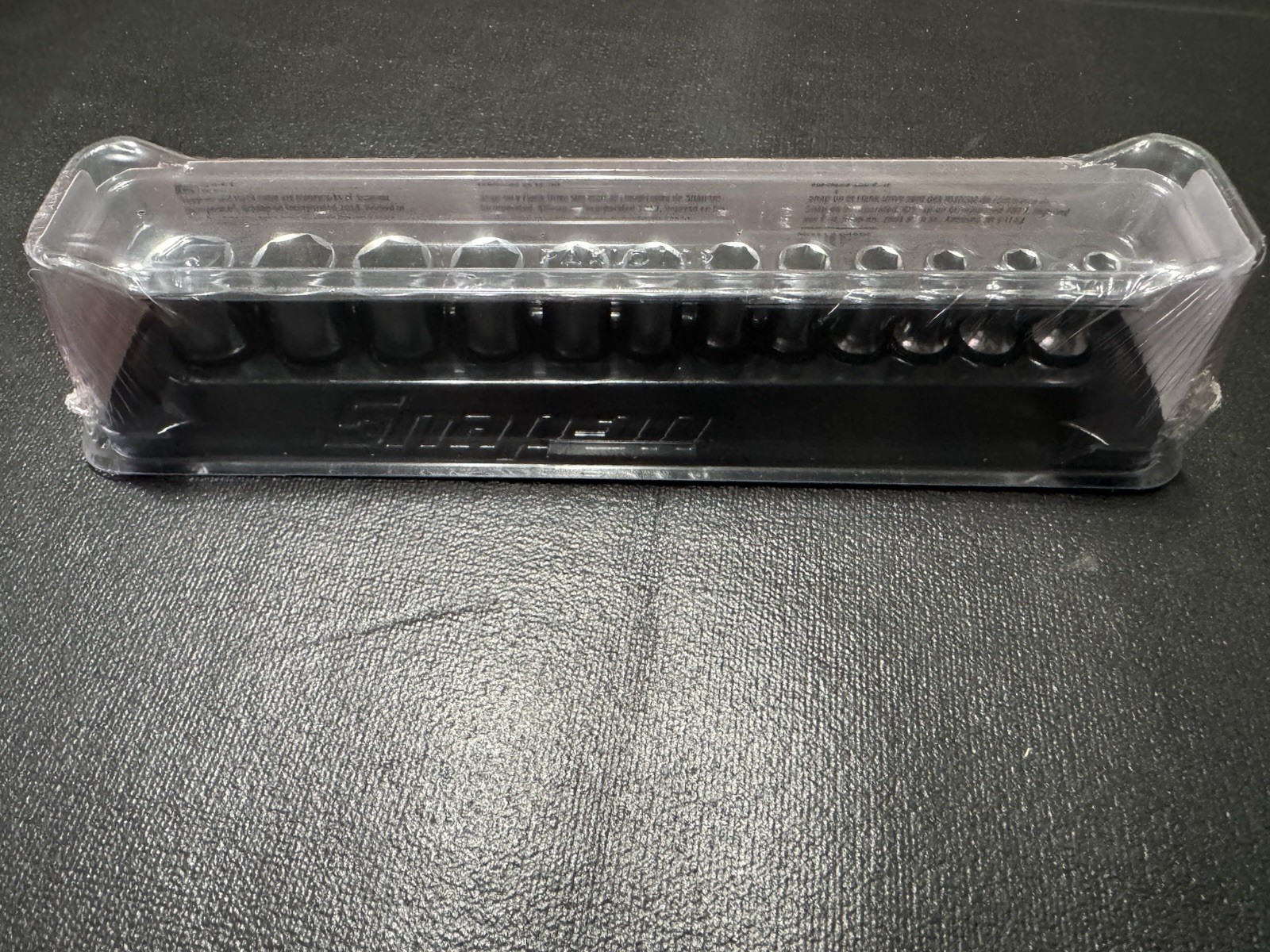 NEW Snap-on 112TMMSY 12pc 1/4in Drive Semi-Deep Metric Socket Set 5-15mm