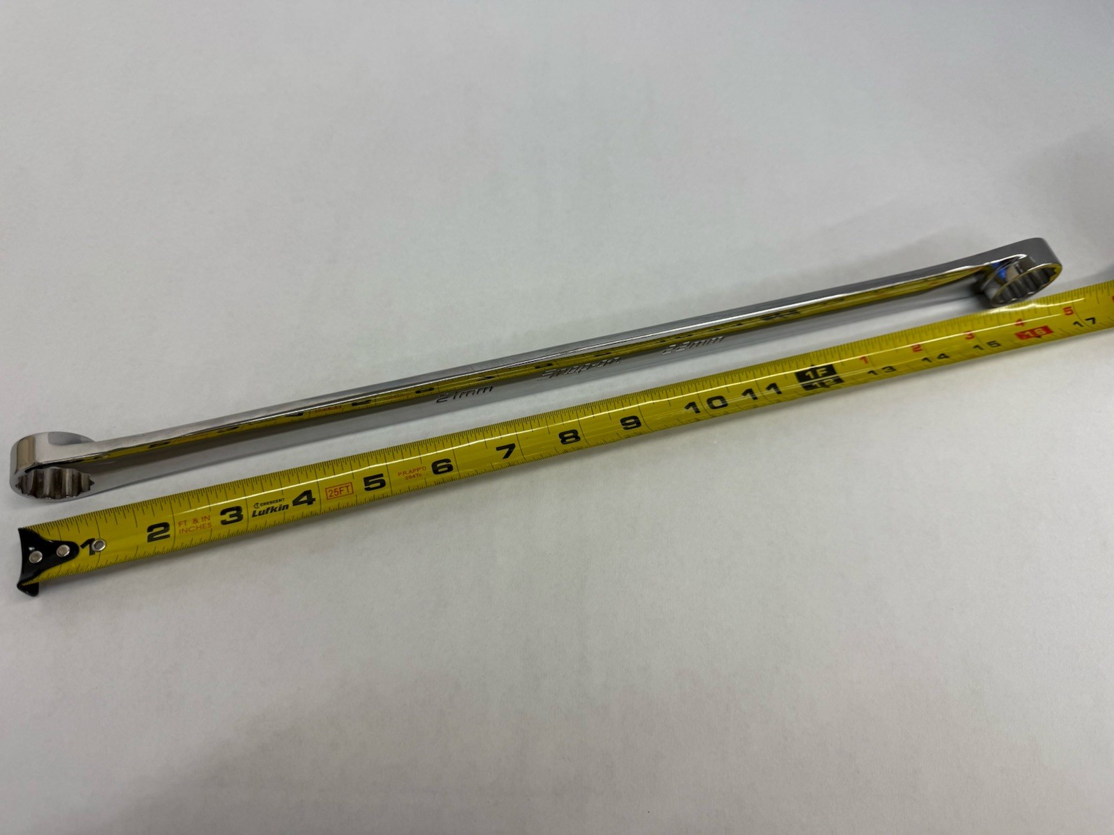 Snap-on Tools 21mmm and 22mm Double Box End Wrench XDHFM2122 **NICE FREE SHIP