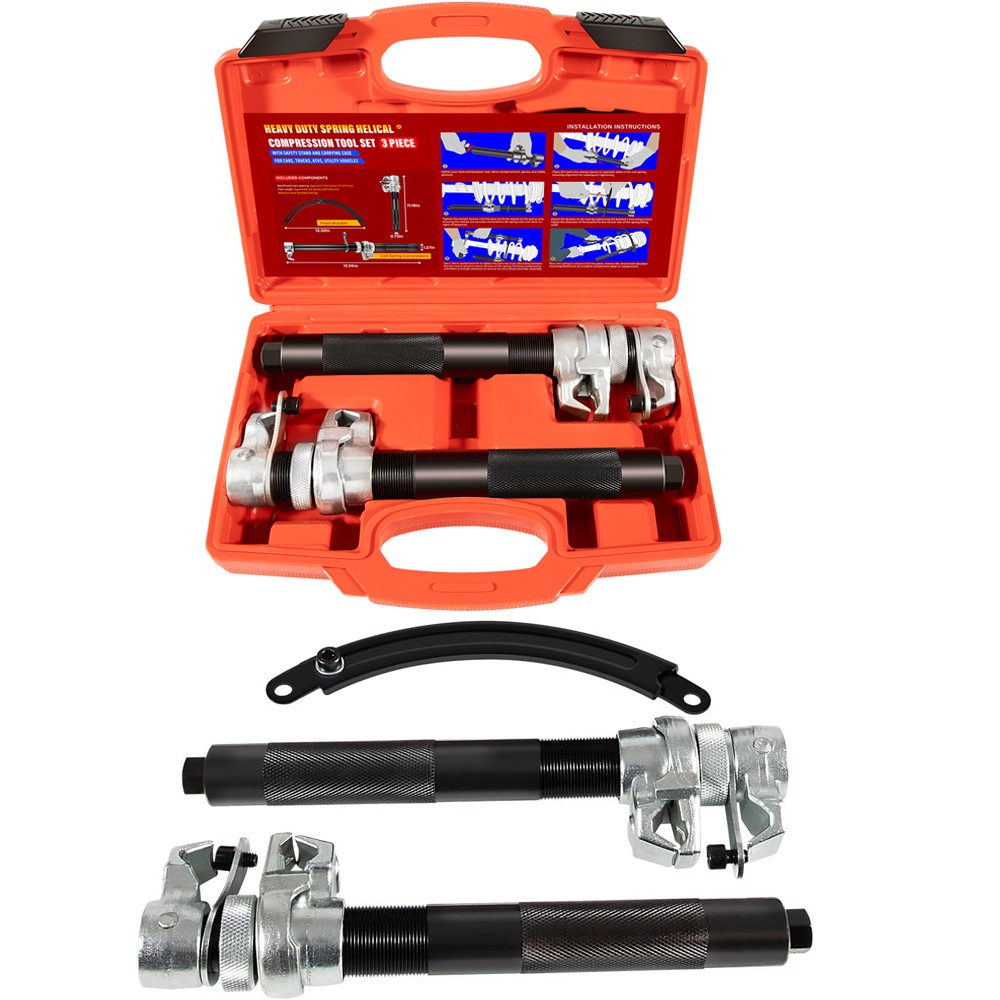 2Pcs Coil Spring Strut Compressor for Strut Shock Absorber Suspension Tool
