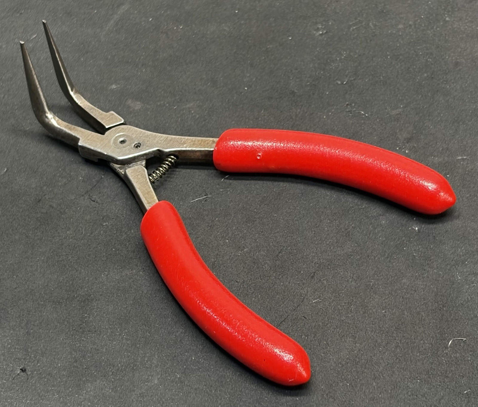 Snap-on Tools E718BCG Needle Nose Electrical Electronics 90 Degree Pliers