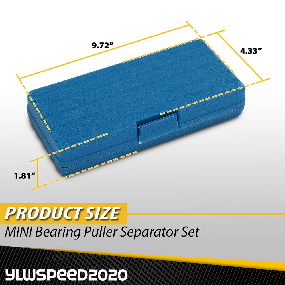 Bearing Puller Separator Set 9pcs 15-58mm Pull Out Jaw Gear Pulley Removal
