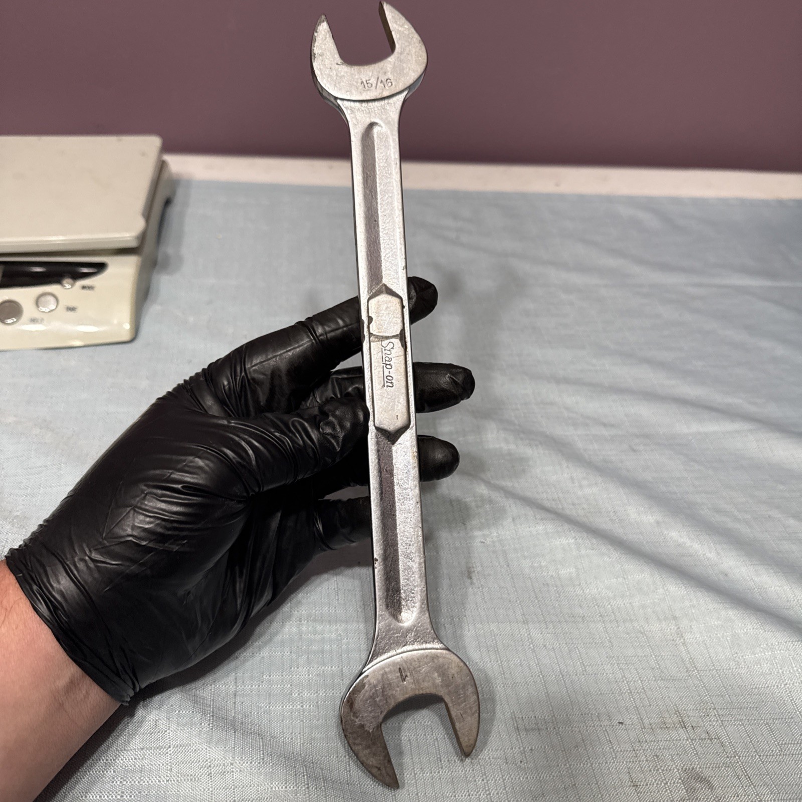 Snap on Double Open Ended Wrench 15/16 And 1 inch VS3032 Made In USA