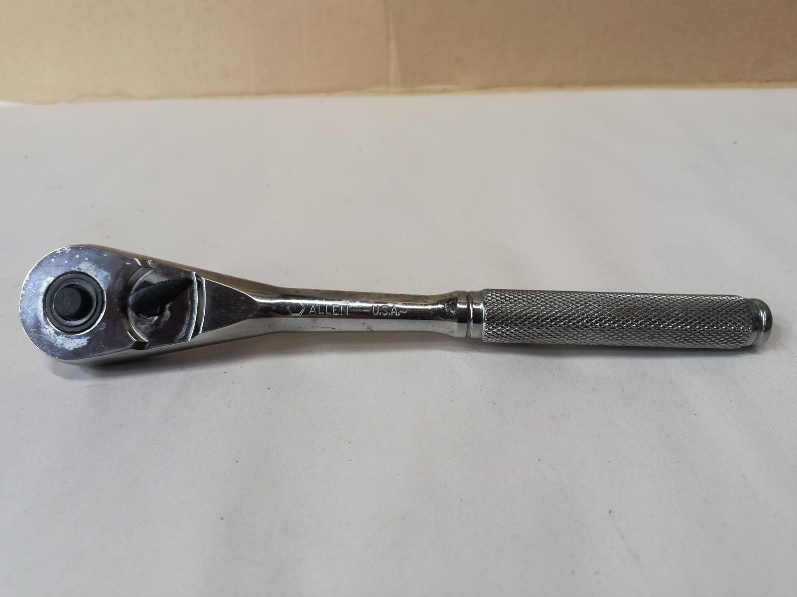 Vintage Allen 12800 1/2″ Drive Quick Release Ratchet Forged Made in USA