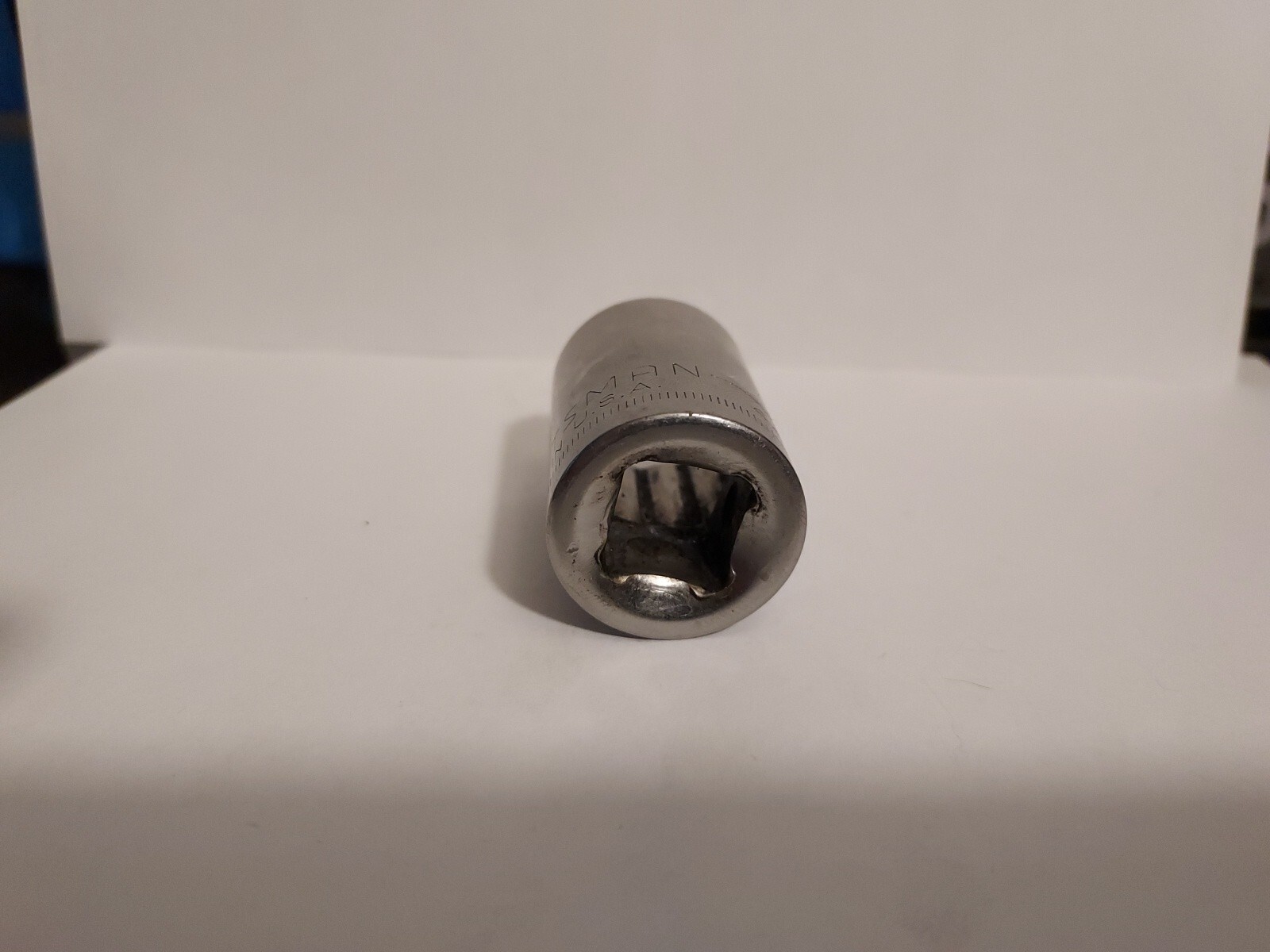 Craftsman 1/2″ Drive 19MM 12 Point Shallow Socket Metric G 44238 USA NOS