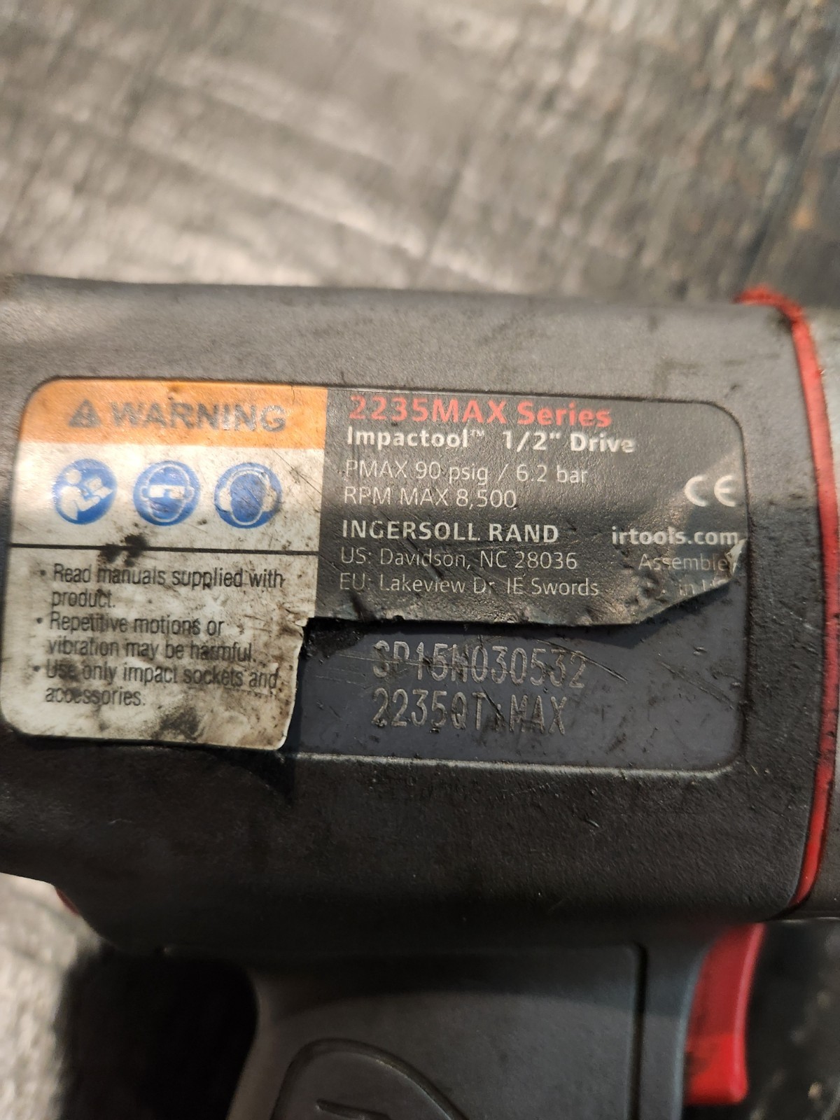 IR 2235Max Series 1/2 Impact Drive