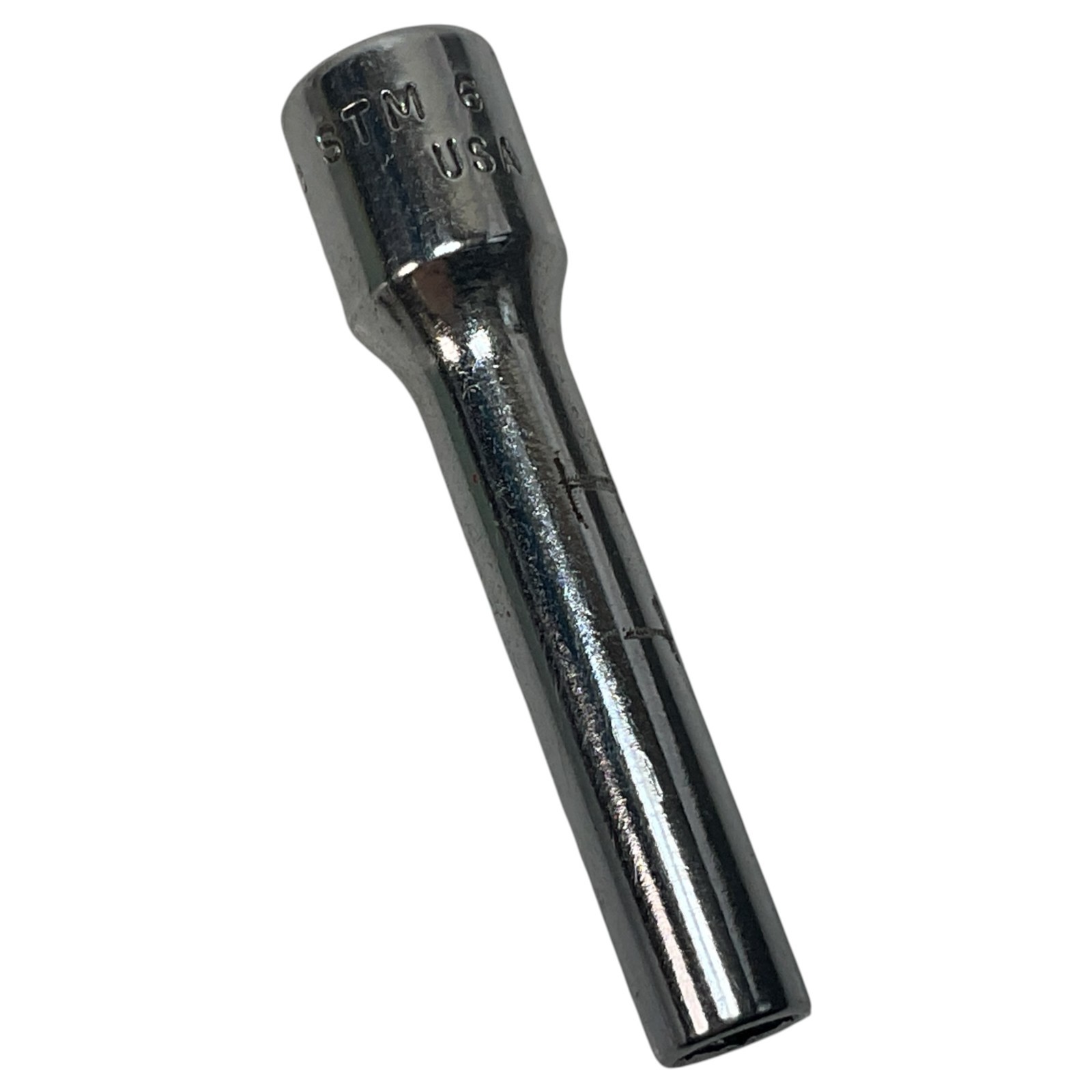 Snap-on STM6 3/16″ Deep 6 Point Socket 1/4″ Drive SAE USA Mechanic Tool