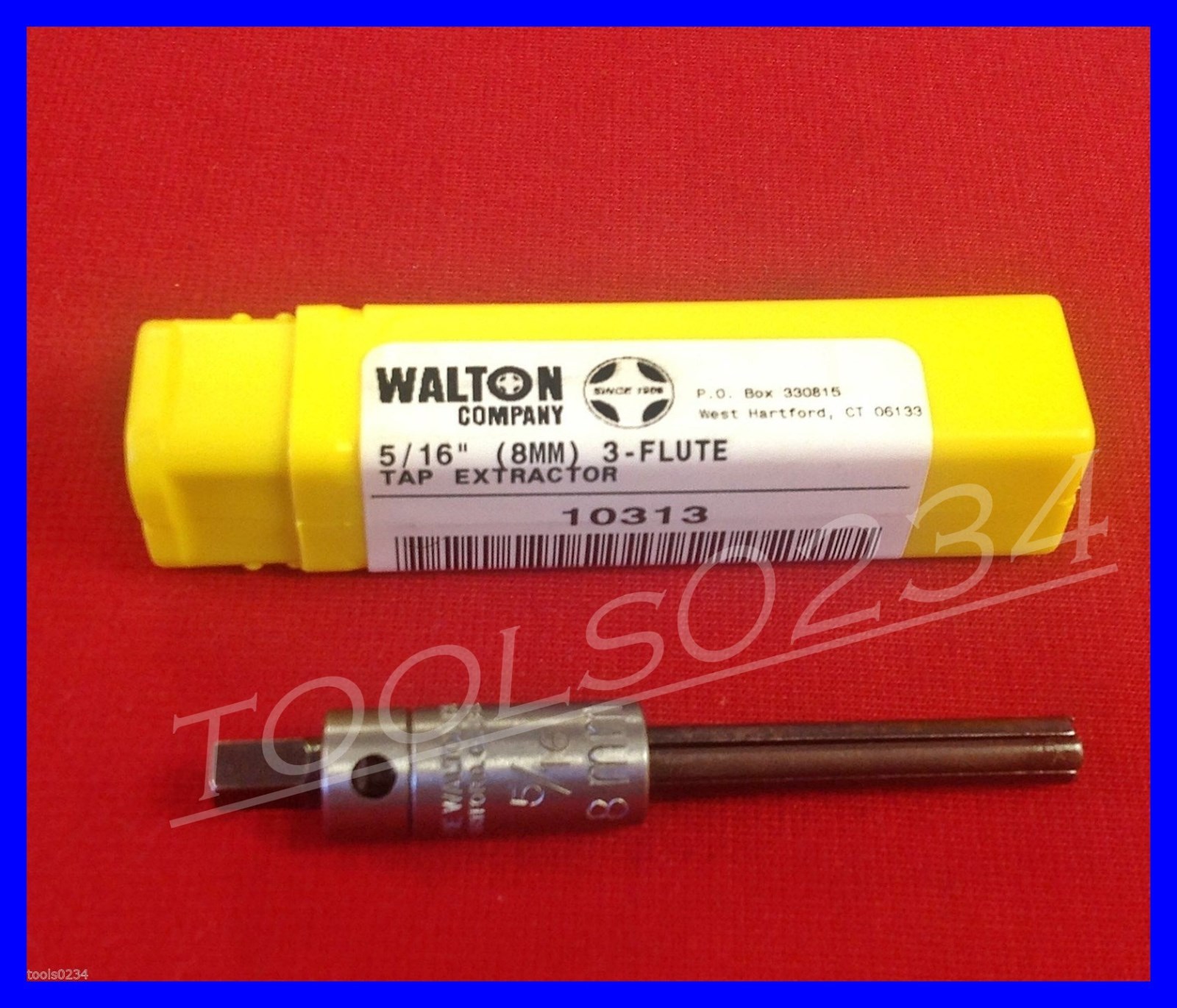 5/16″ 8mm Walton 10313 Tap Extractor 3 Flute USA