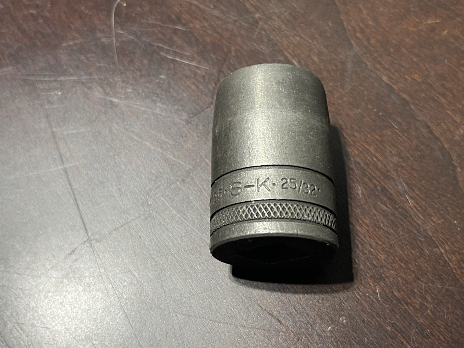 Vintage S-K 40125 1/2″ drive 25/32″ Socket USA made, excellent condition