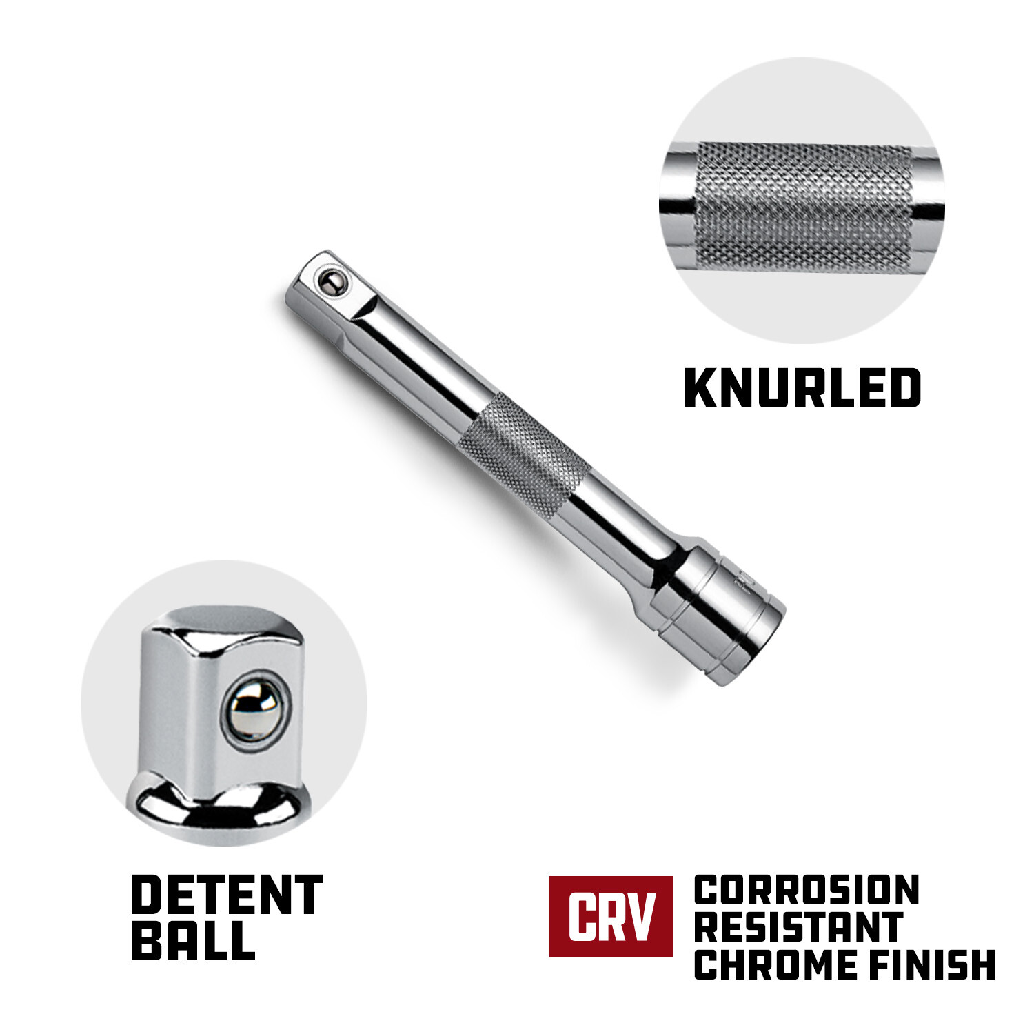 Powerbuilt 1/4 Inch Drive 6 Inch Extension – 640504