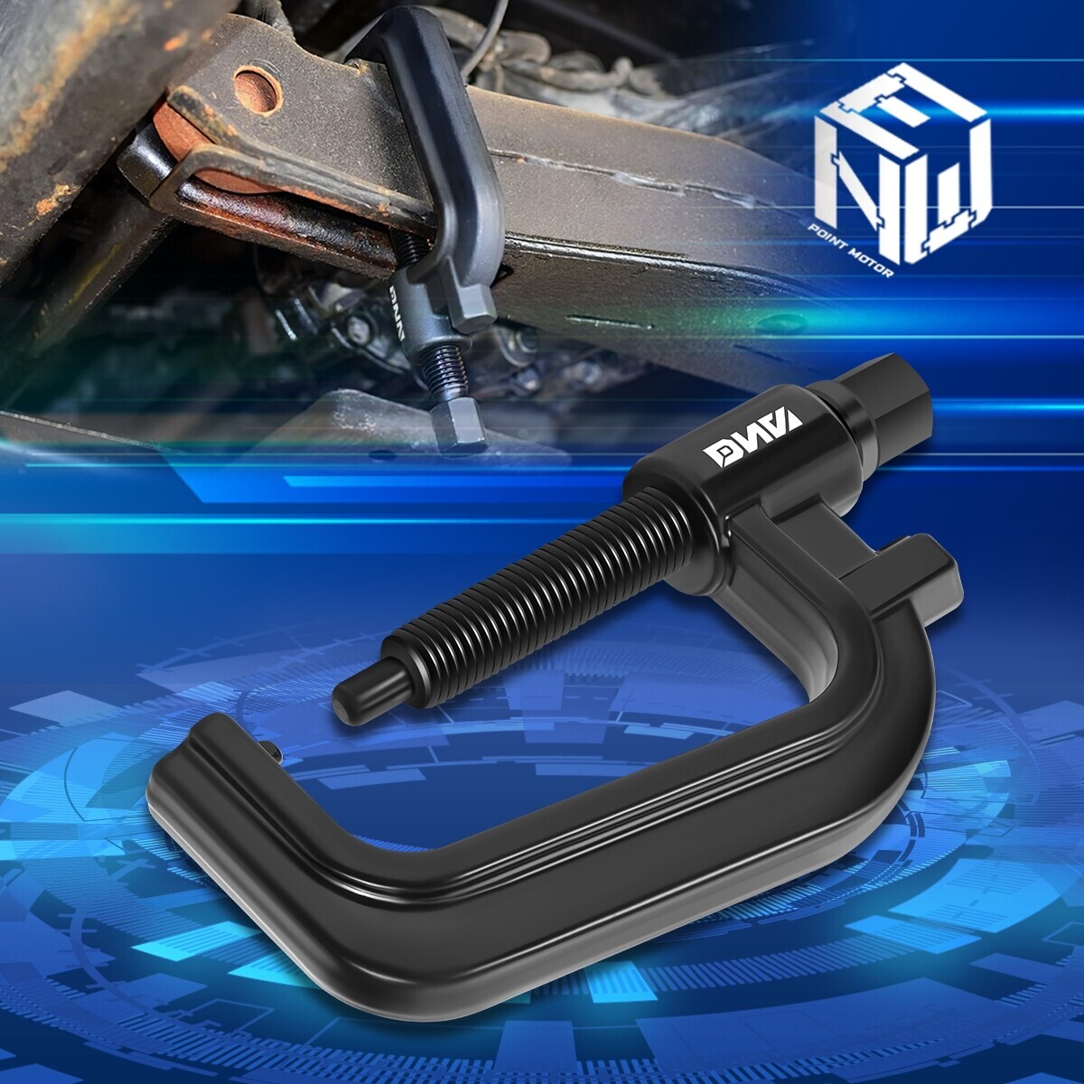 For 95-19 Chevy Dodge GMC F150/250 7/8 Inch Diameter Threads C-Clamp G-Clamp Set