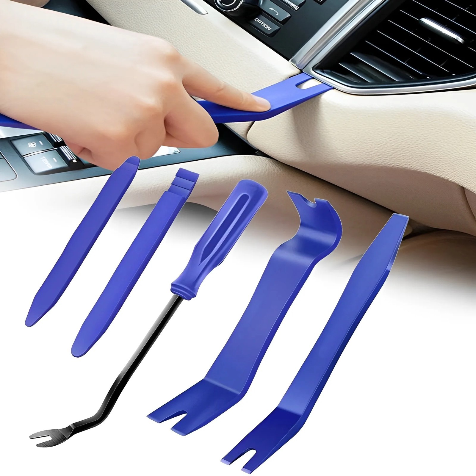 Auto Trim Panel Removal Tool Set Interior Dashboard Disassembly Kit
