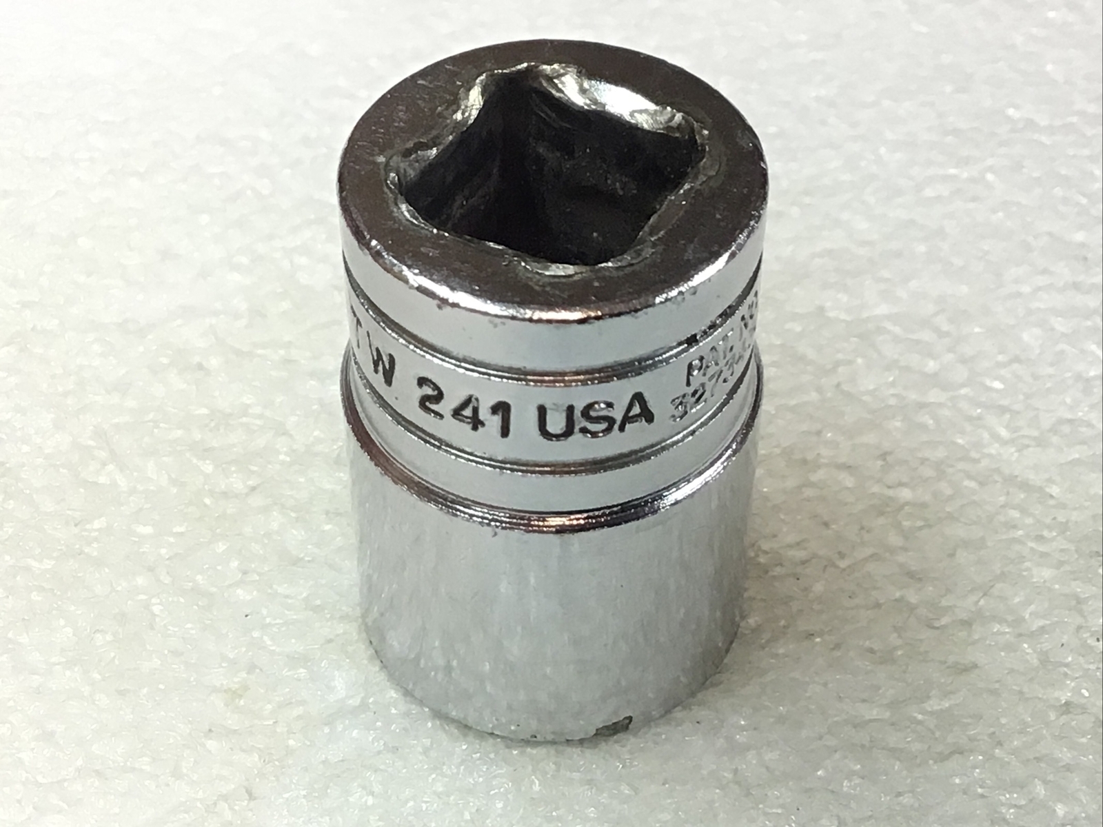 Snap On#TW241 – 3/4”, SAE, 1/2″ Dr., Chrome, Shallow, 6 Pt., Socket-USA-NICE-