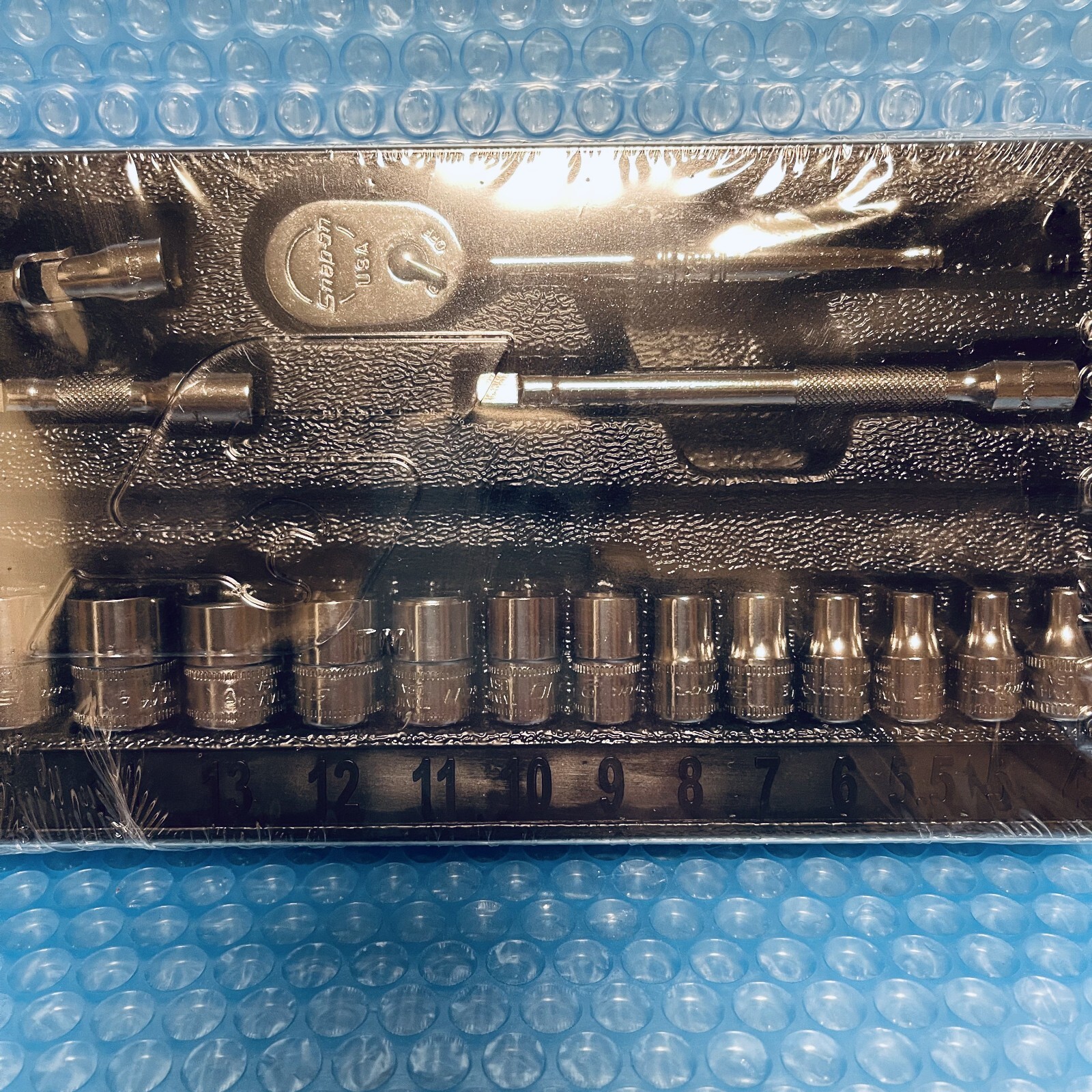 Snap-On 117TMM 17 pc 1/4″ Drive 6-Point Metric Starter Set Unused In Storage