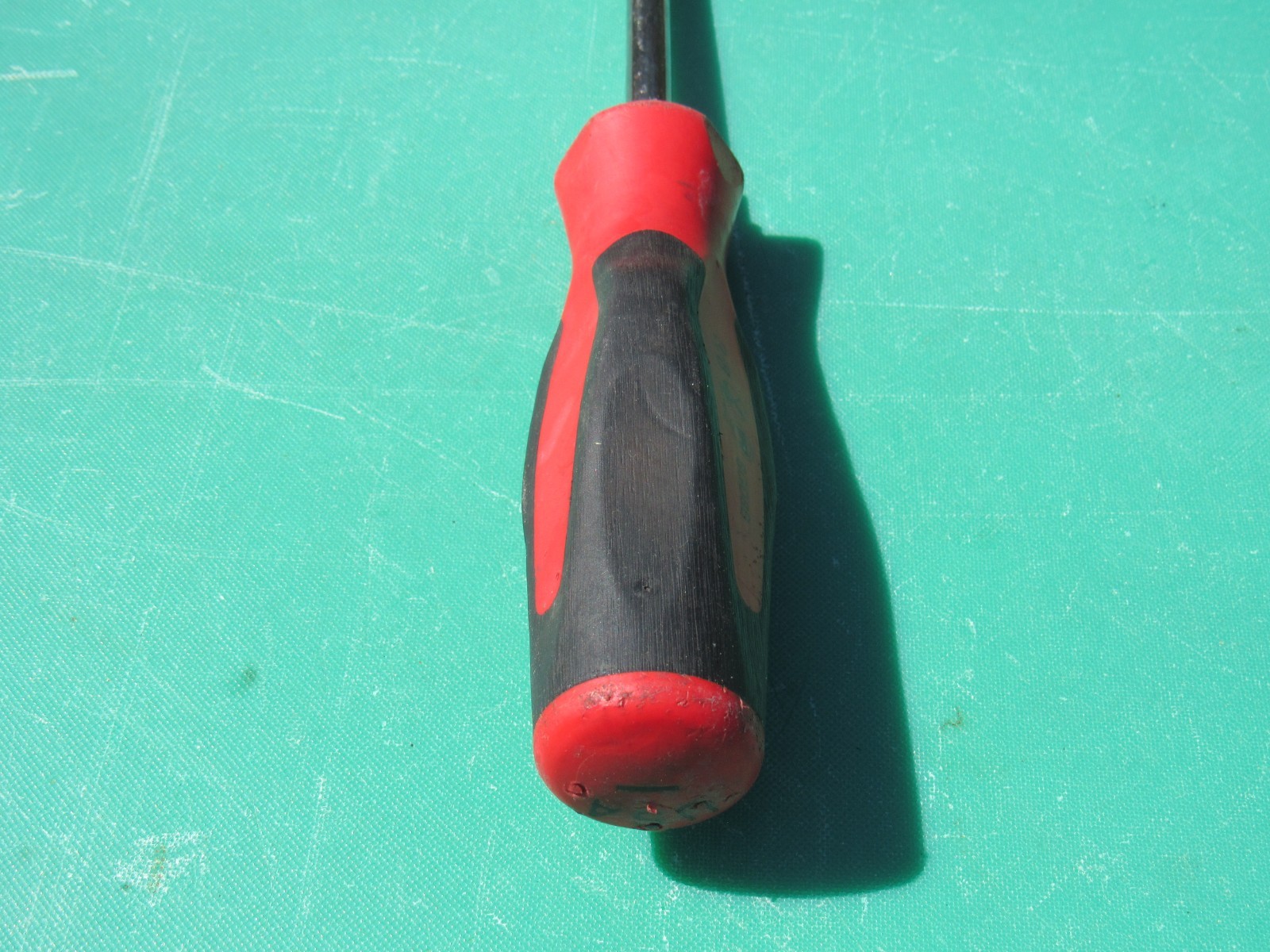 SNAP ON SGD8BR SGD8B RED BLACK HANDLE STRAIGHT / FLAT TIP / SLOTTED SCREWDRIVER