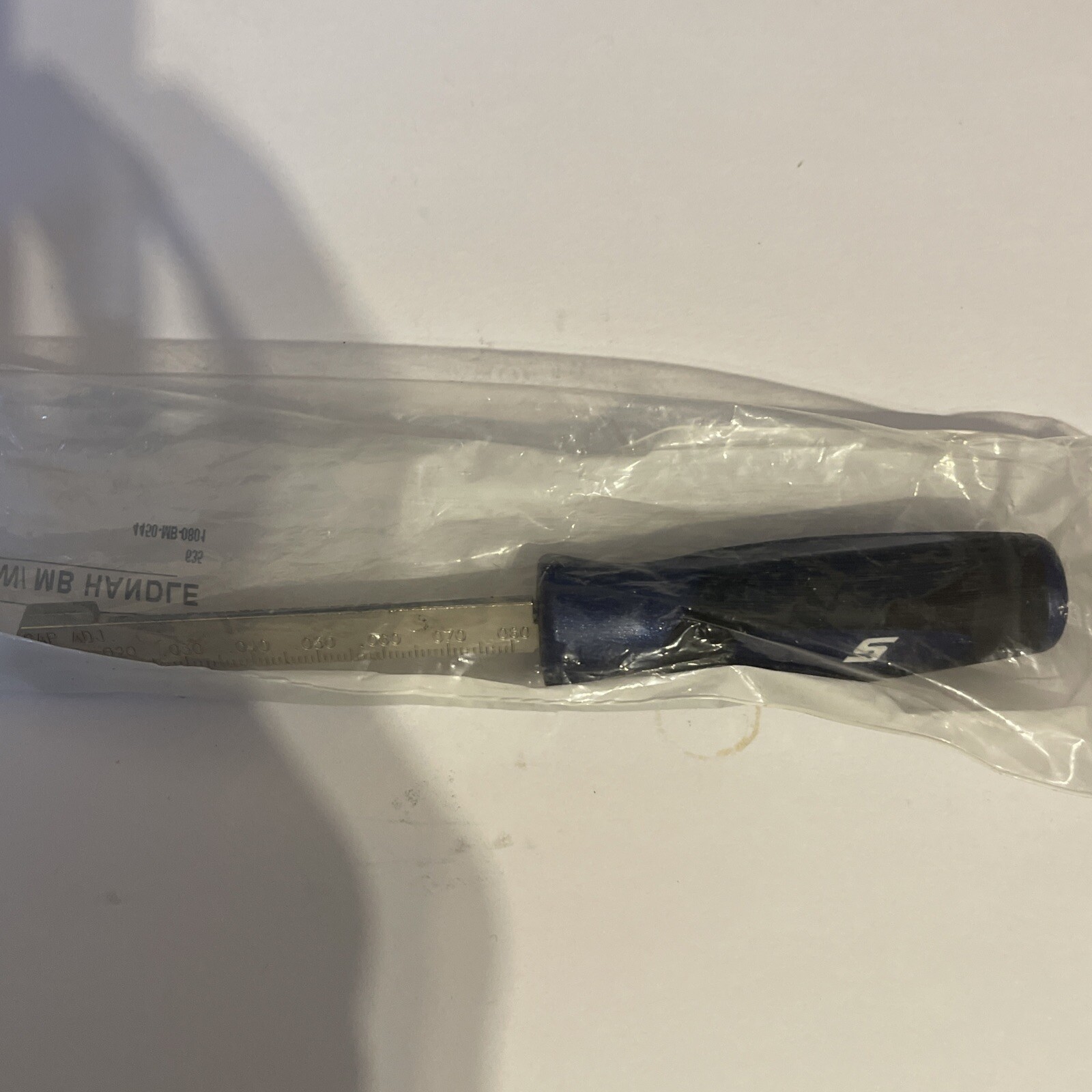 Snap On Pocket Feeler Gauge Ramp Style metric and imperial In Blue NEW