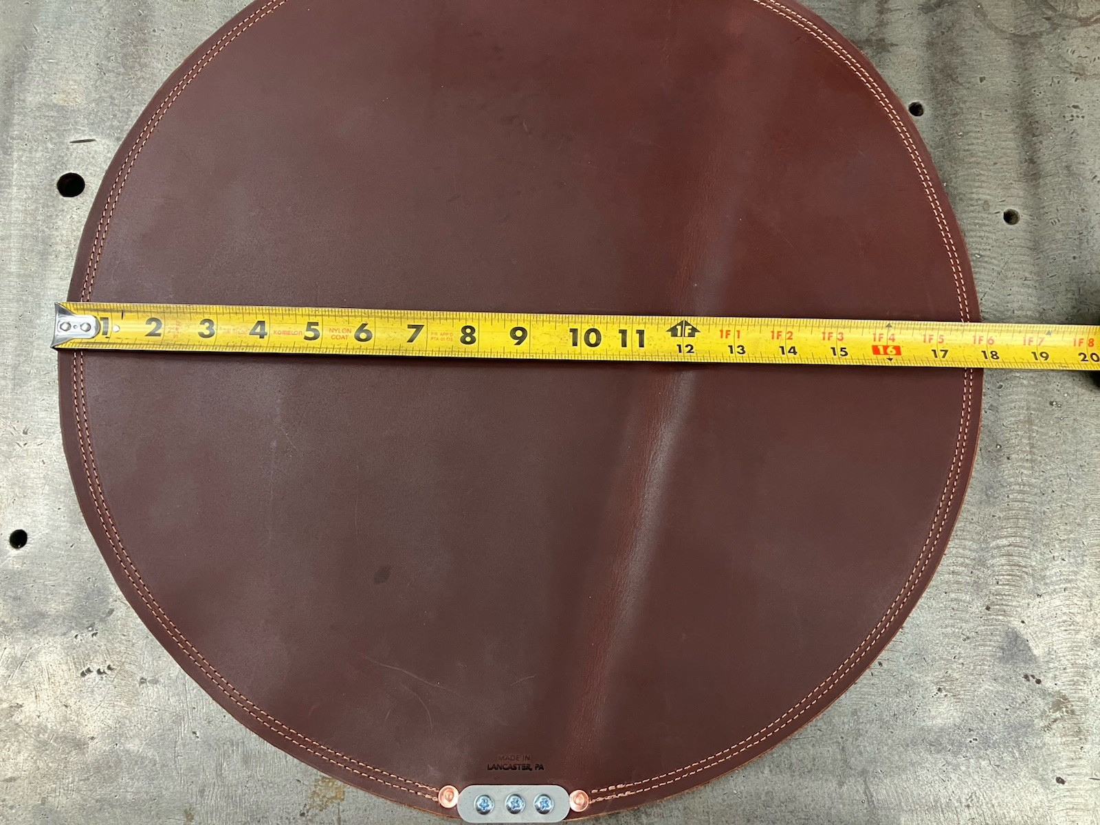 18″ LEATHER PANEL BEATER BAG, SHOT BAG, SAND DOLLY,AUTO BODY, METAL SHAPING