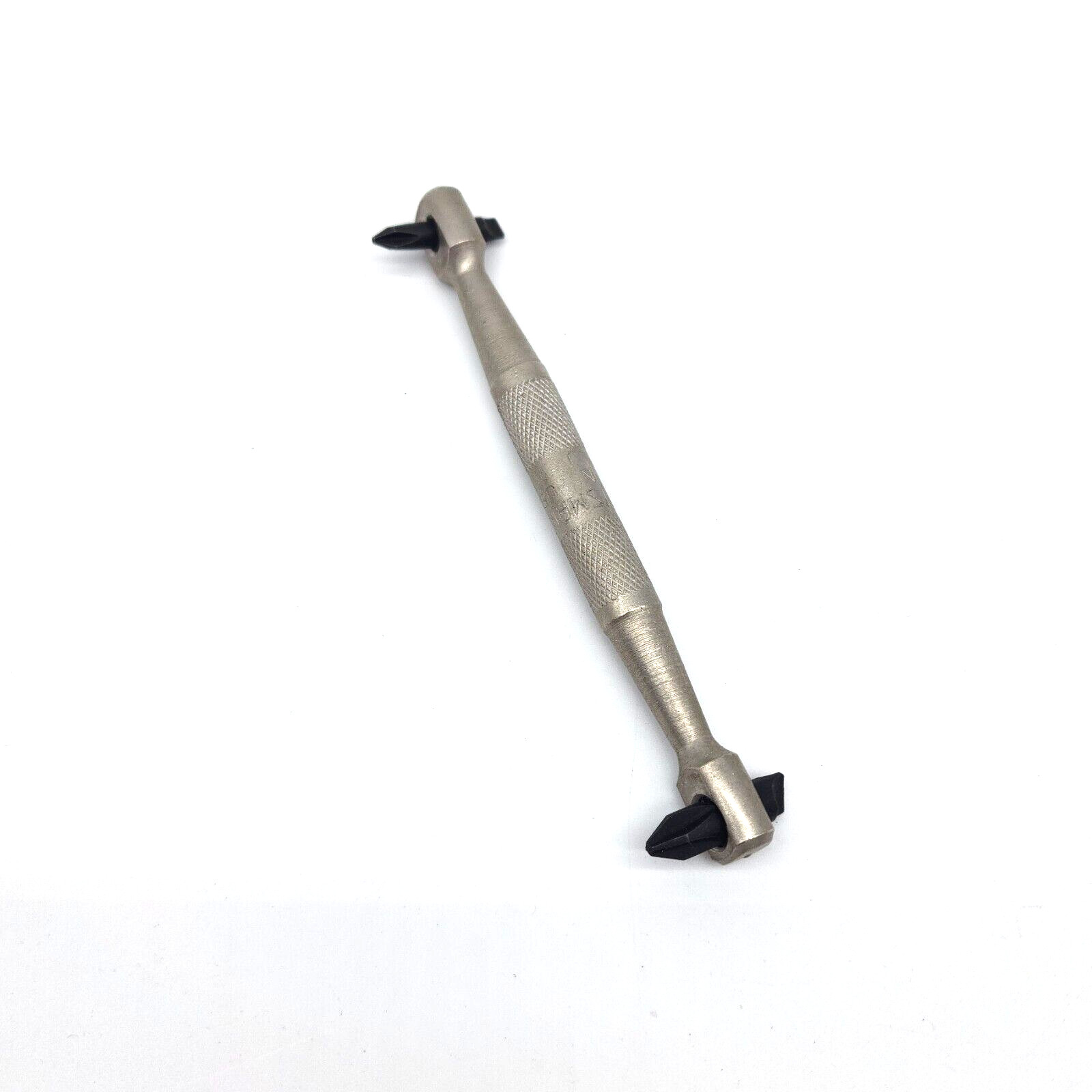 Vintage Craftsman Offset Screwdriver 4-1 Slotted/Phillips WITH POUCH 4112 USA