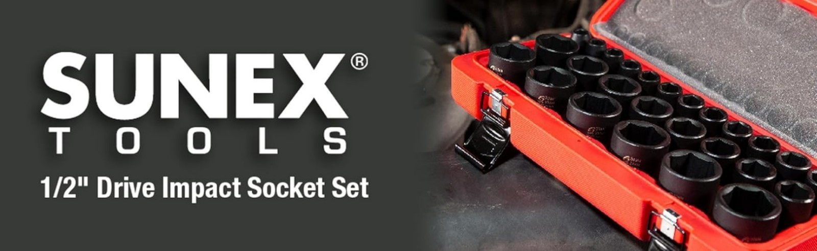 Lifetime Guaranteed 26-Piece Metric Impact Socket Set with Cr-Mo Steel Precision