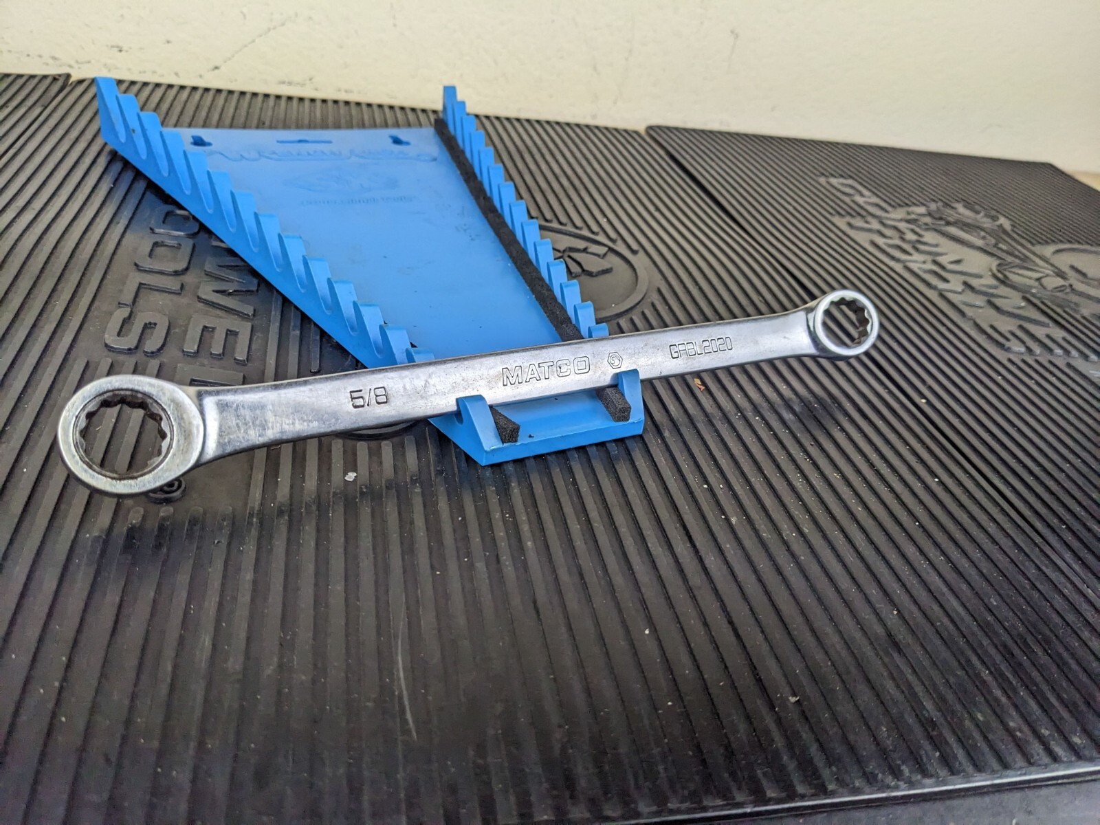 #ba348 Matco Tools 5/8 Ratchet Wrench Double Box End