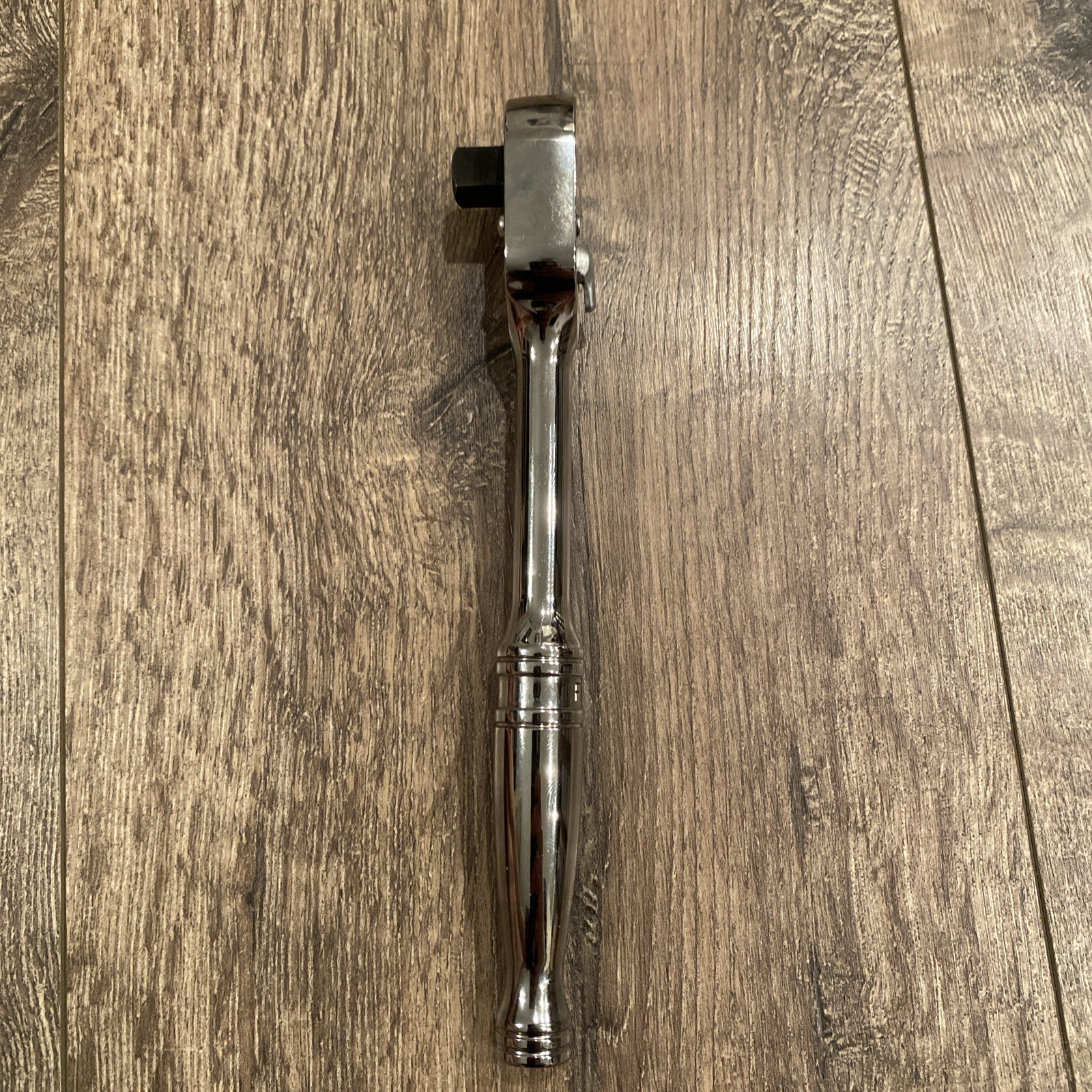 NEW Snap-On F80 3/8″ Drive Ratchet 80 Tooth Fine Chrome 7 1/4”—Made in USA