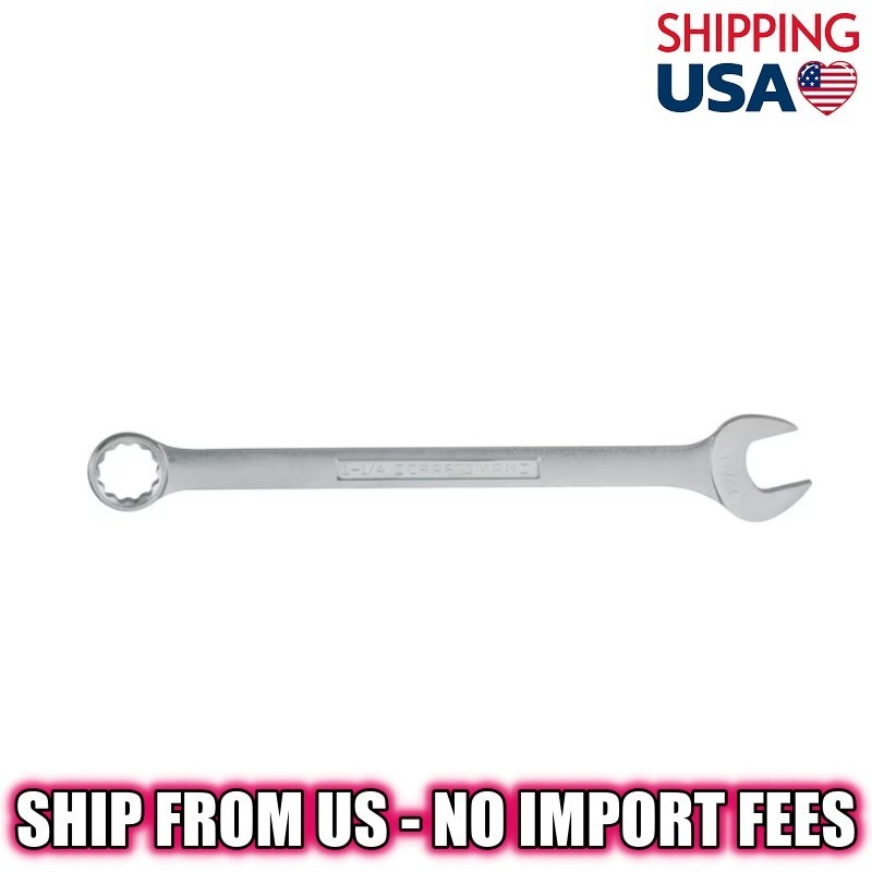 CRAFTSMAN 1-1/4-in 12-point Standard (SAE) Standard Combination Wrench (no case)