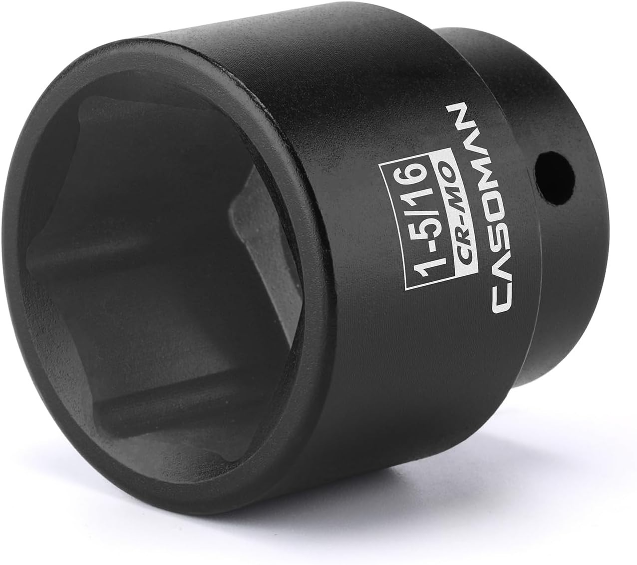 Heavy-Duty 1/2″ Drive Impact Socket, 1-5/16″ – 6-Point CR-MO with Laser Markings