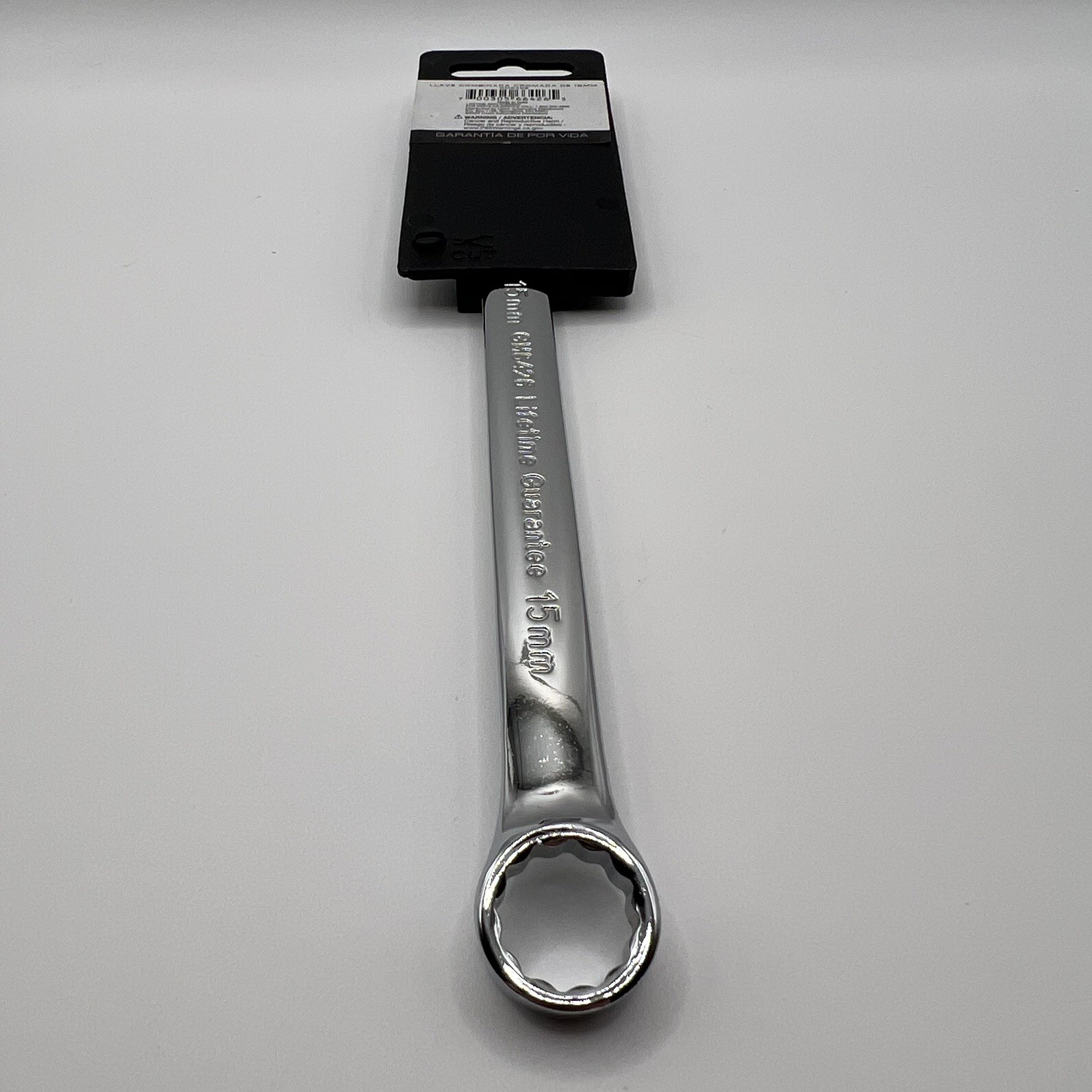 Power Torque 15mm Combination Wrench 12 Point Fully Polished Chrome GM6426