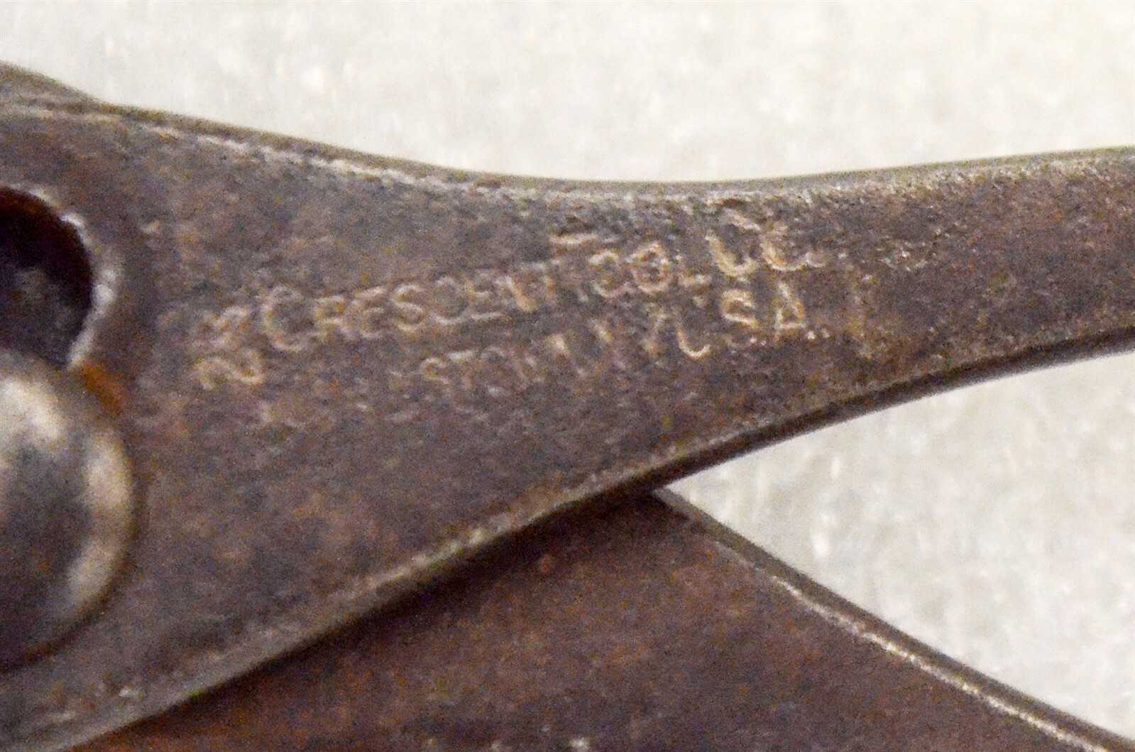 Vintage CRESCENT Tools Thin Nose Slip Joint Pliers L25 Jamestown NY U.S.A. Used
