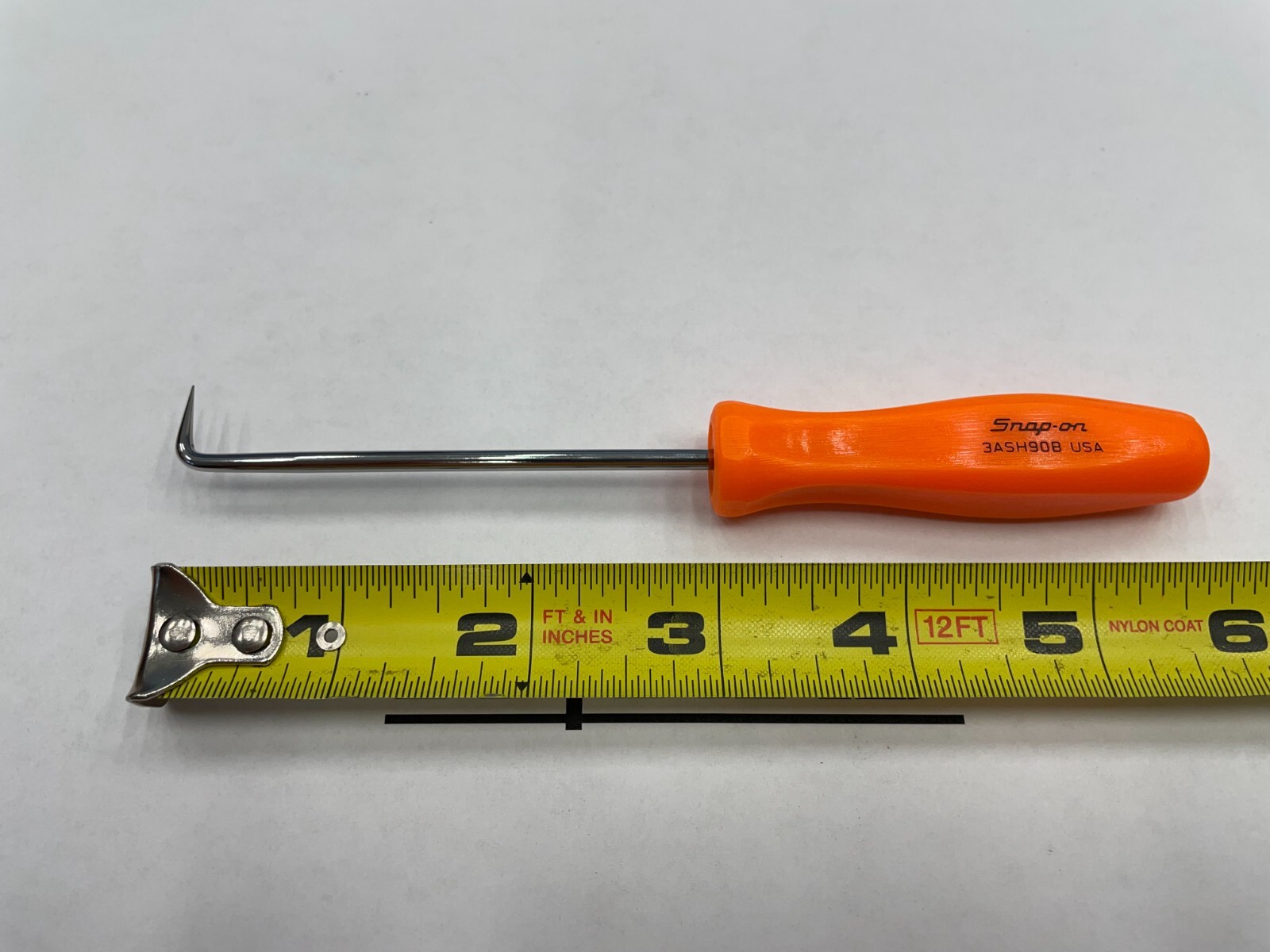 Snap-on Tools USA NEW Classic ORANGE Mini Hard Handle 90° Pick 3ASH90BO