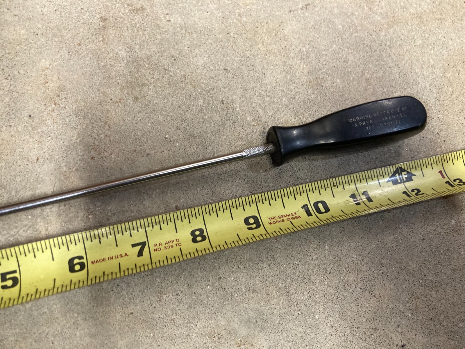 Snap-On Tools SSD1410 12-3/4″ Flat Tip Screwdriver