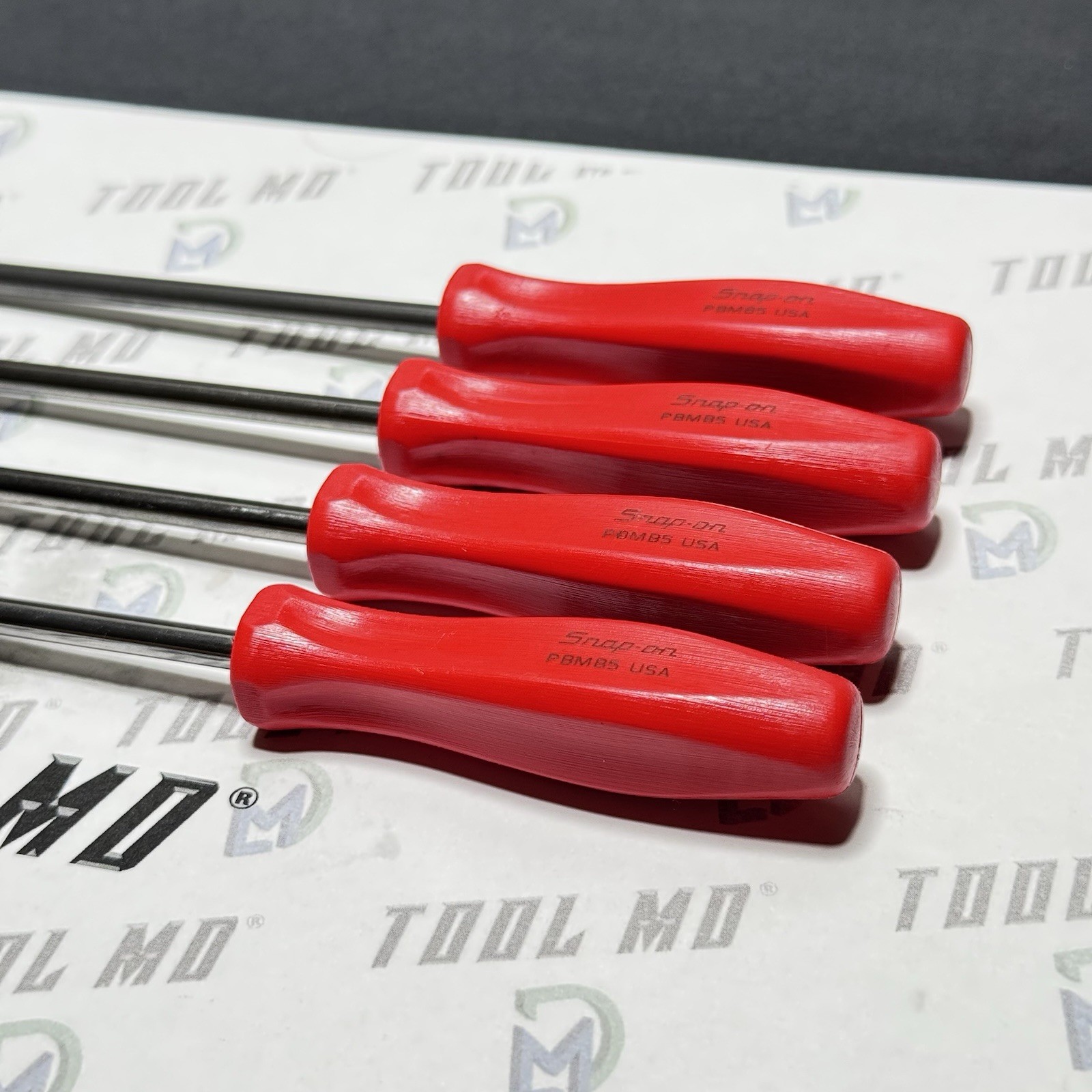 Snap-on Tools CUSTOM RED Mini Hard Grip HEAVY-DUTY Pick Set SGLASA604B