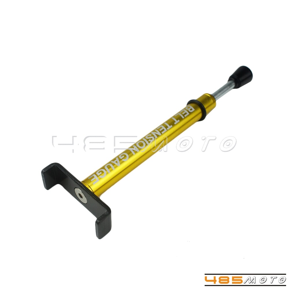 Gold Belt Tension Gauge For Harley Belt Driver Bike Adjusting Belt Tension Tool