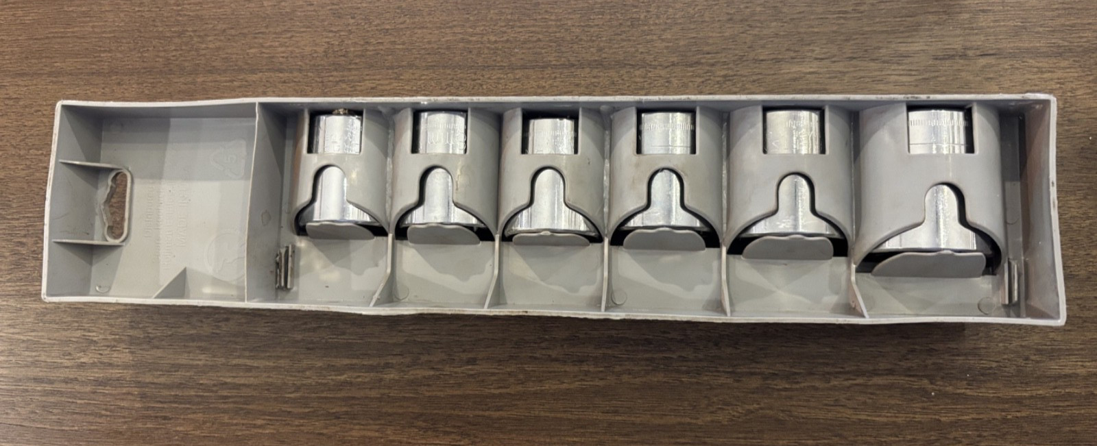 Sears Craftsman USA 1/2” Drive 6pc Metric Easy Read Socket Set 27-36mm 34575