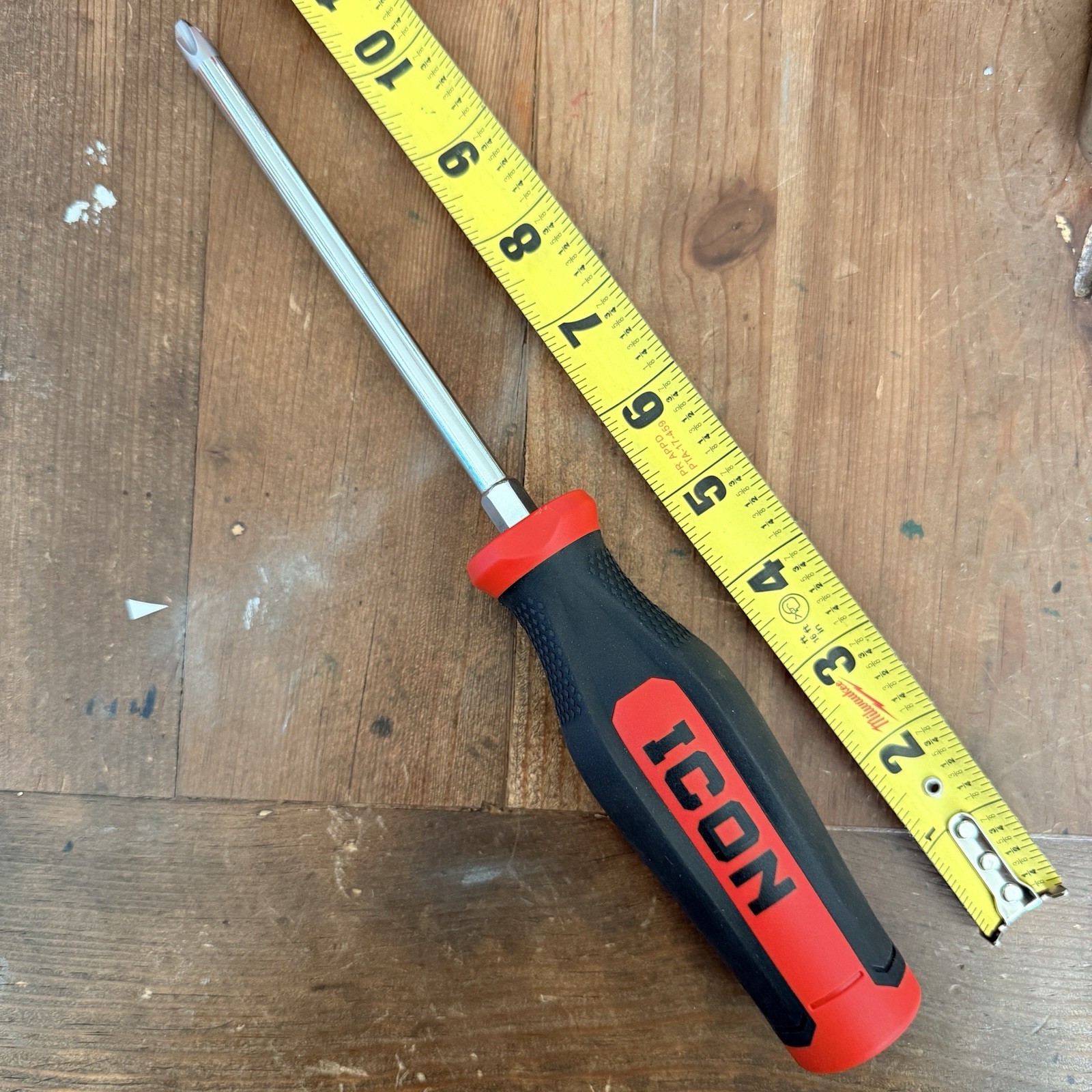 ICON Screwdriver Professional #3 Phillips Head PH3 Magnetic Tip 11-3/8” Long