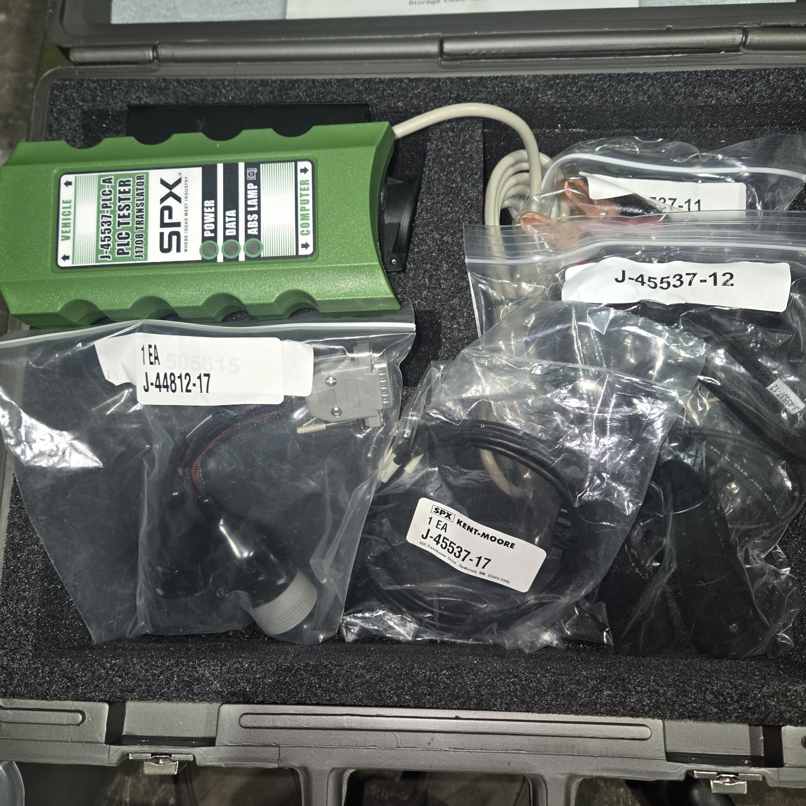 Kent-Moore J-45537-MRR-A Kit, ABS PLC/J1708 Translator Tool Kit