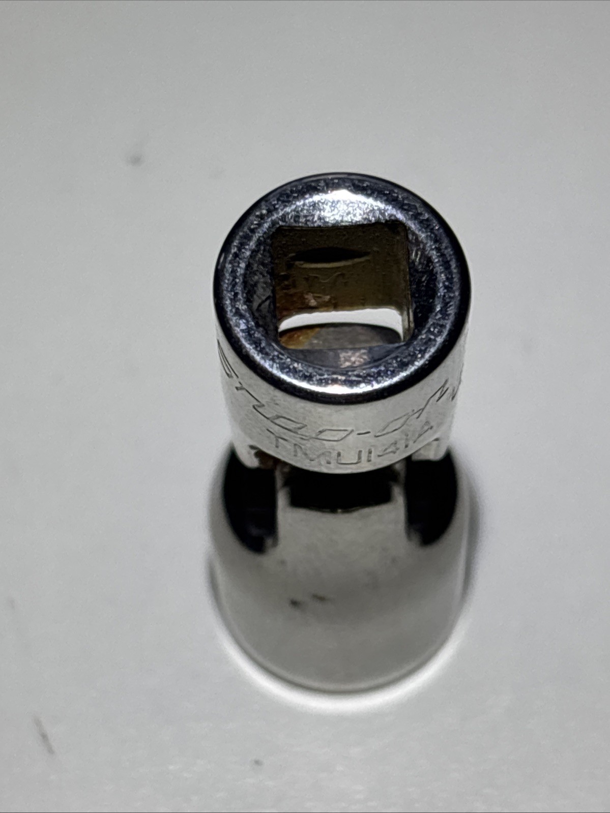 Snap On 1/4” Dr 7/16” 12 Point Shallow Swivel Socket TMU141A 🇺🇸