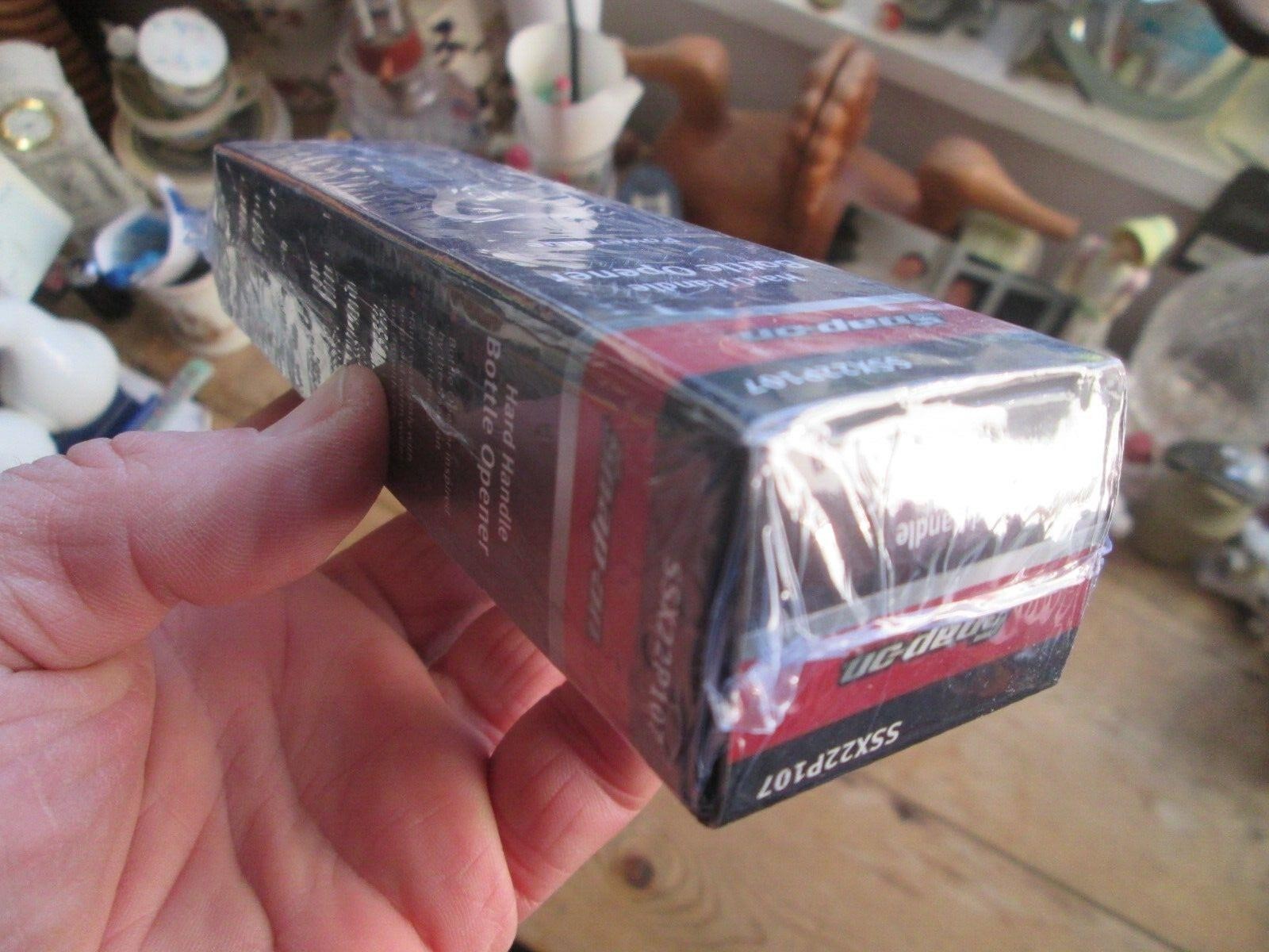 snap on collectables premium bottle opener new beer opening tool cool blue boxed