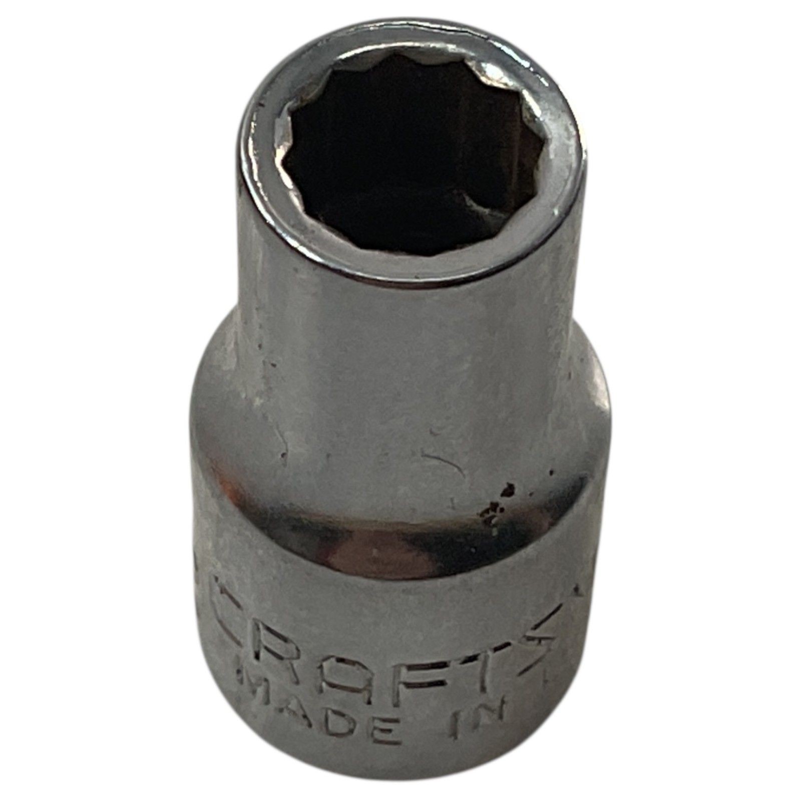 Craftsman Standard Socket 43609 7/32″ 12-Point 1/4″ Drive As Pictured USA