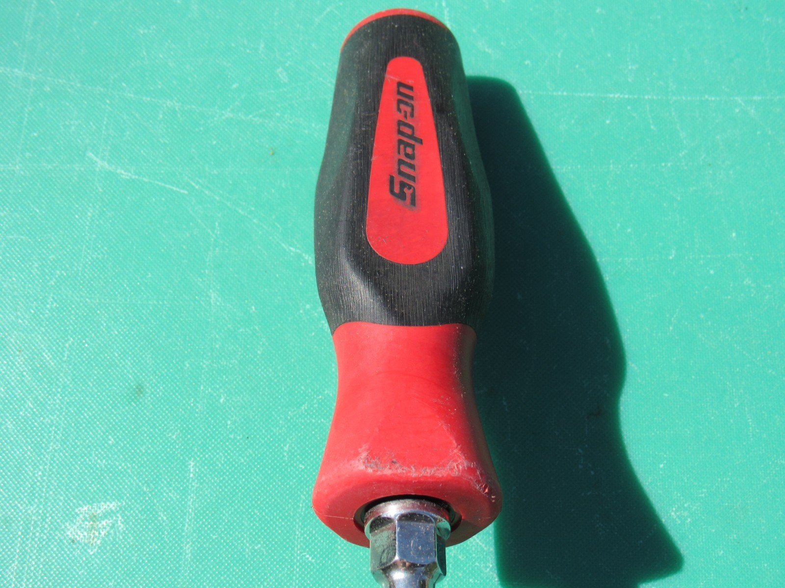 SNAP ON SGD8BR SGD8B RED BLACK HANDLE STRAIGHT / FLAT TIP / SLOTTED SCREWDRIVER