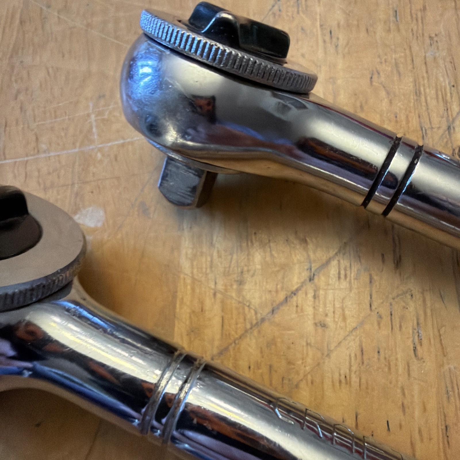 Craftsman 3 ratchet set Drive Thumb Wheel Tri-Wing Ratchets 943795-97 USA Used.
