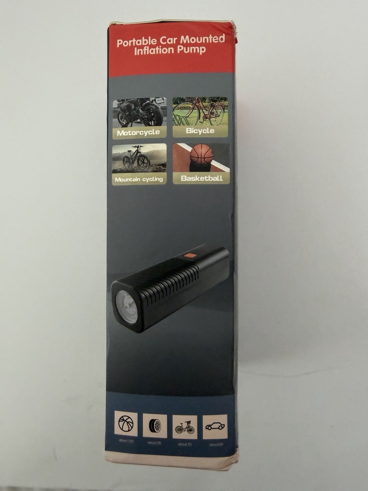Portable Electric Car Air Pump High Pressure Tire Inflator with Digital Display