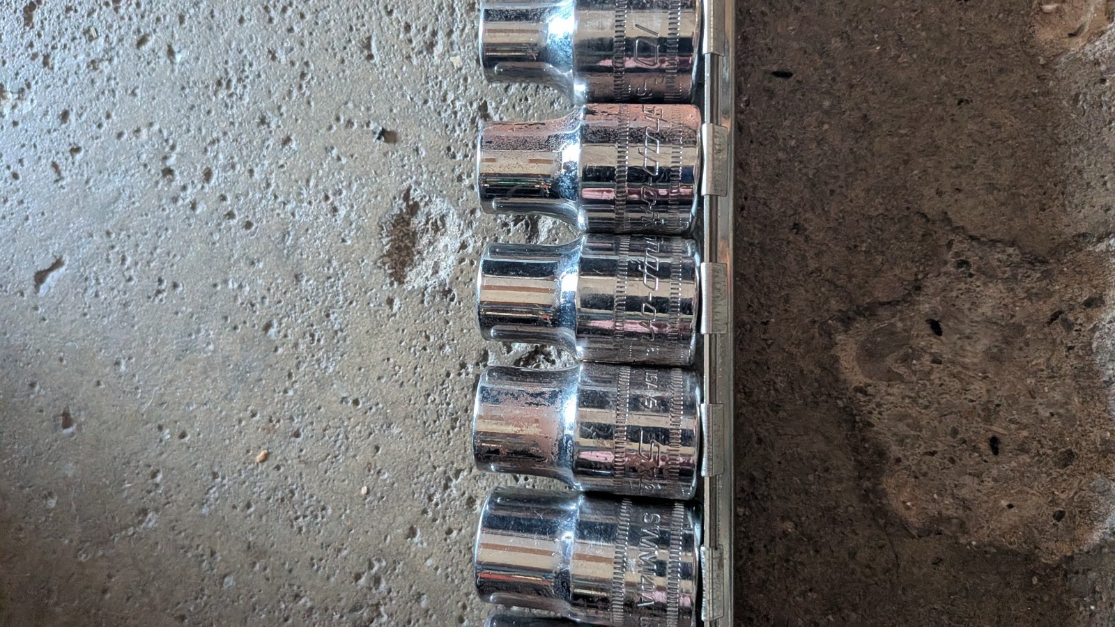 13 Snap-on Socket Set 1/2″ 23mm 22 21 20 19 18 17 15 14 13 12 11 10 Metric 12pt