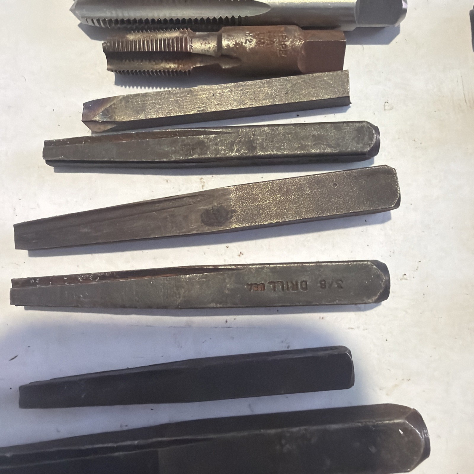 Mixed Lot R&N / Hanson / SKF Thread Taps Machinist Shop Tool