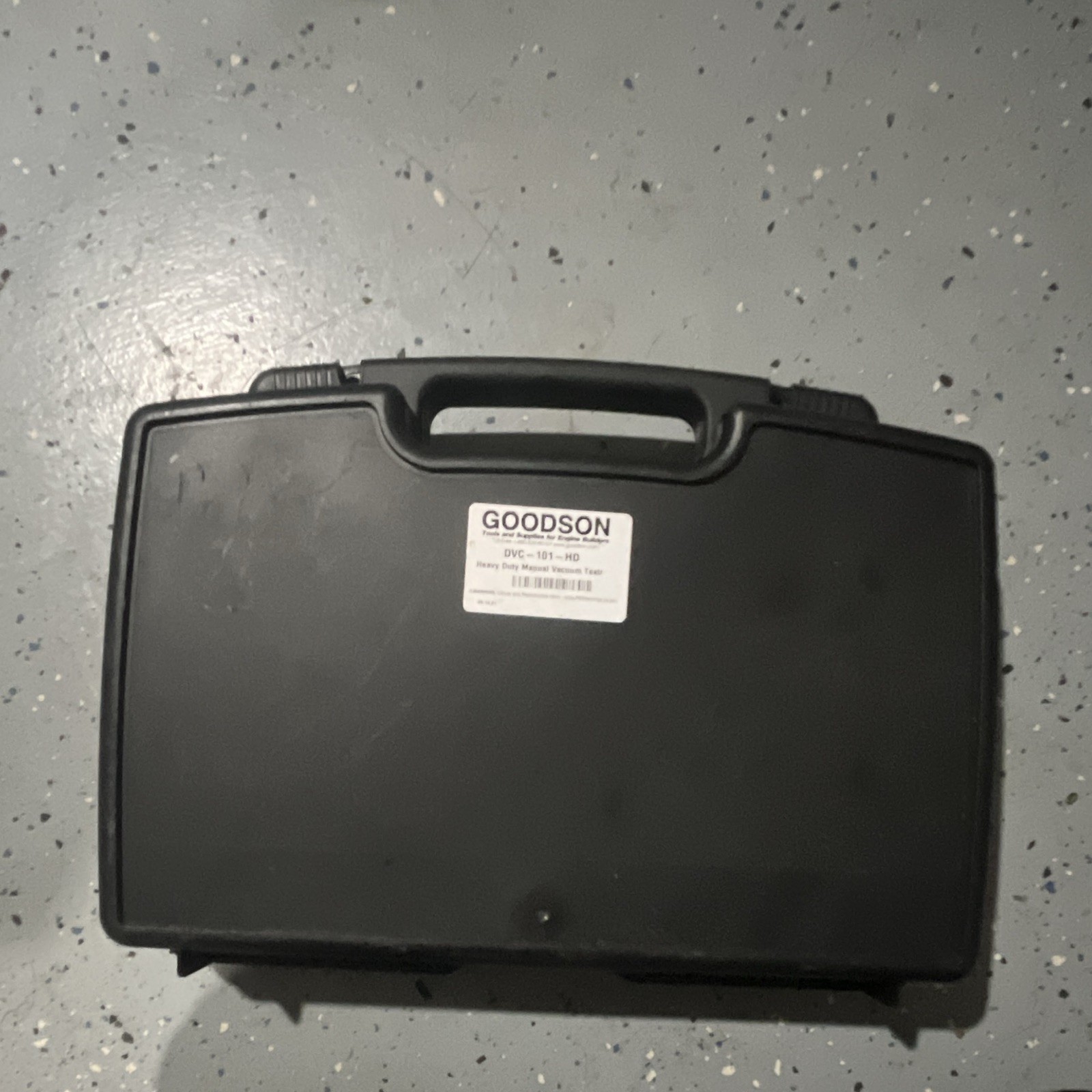 Goodson Heavy Duty Manual Vacuum Tester W Instruction Manual In Box working