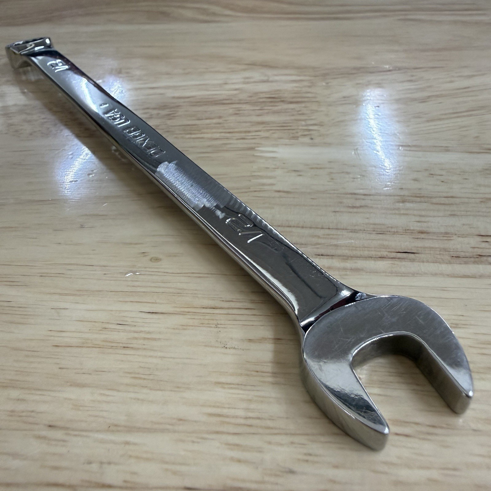 Snap-On OEX16B Combination Wrench – 1/2” – 12 Point Box End – USA – OEX 16B SAE