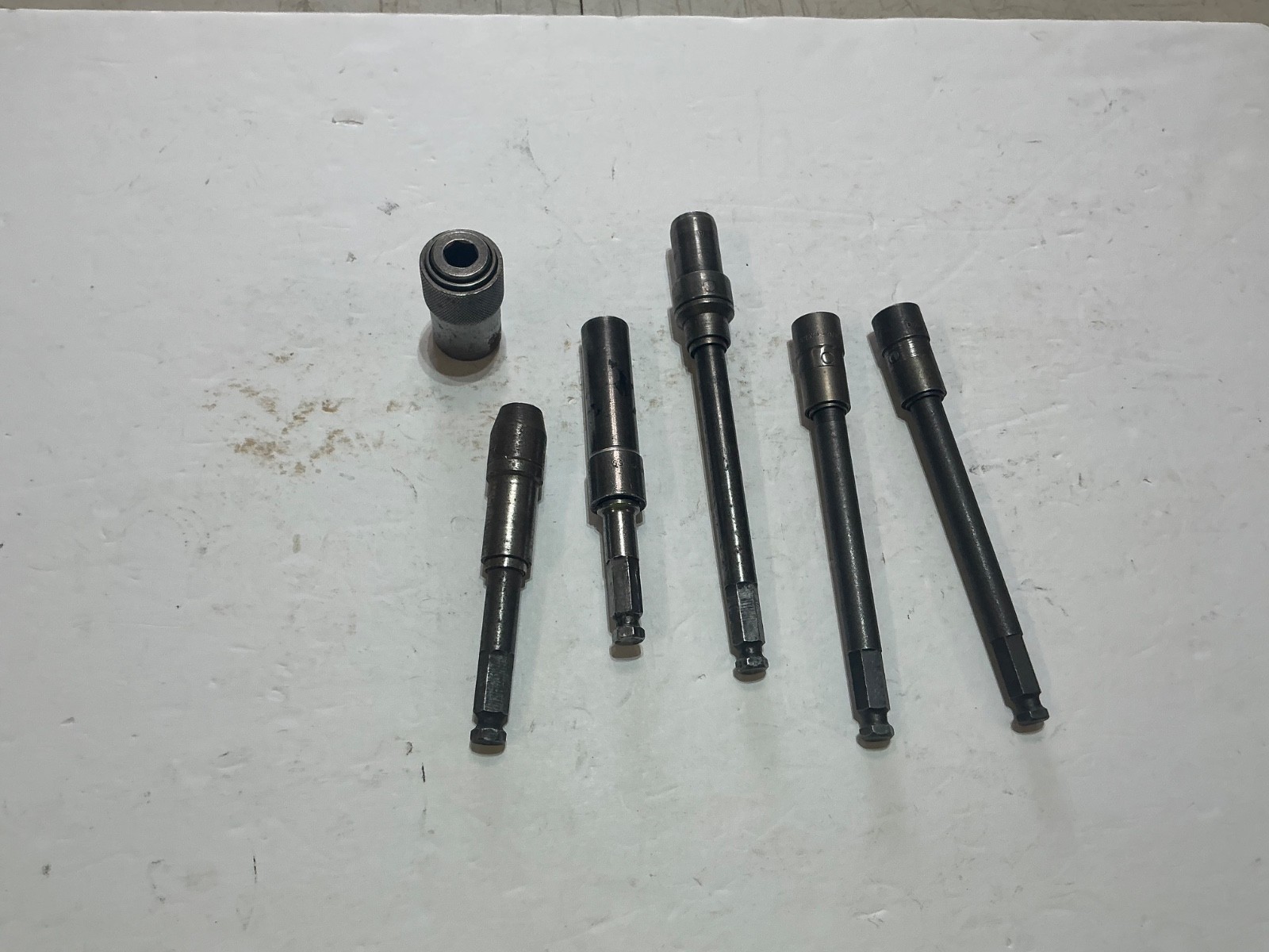 Apex 1/2″ drive to 7/16″ hex drive adapter & 5 asst sockets all for $35